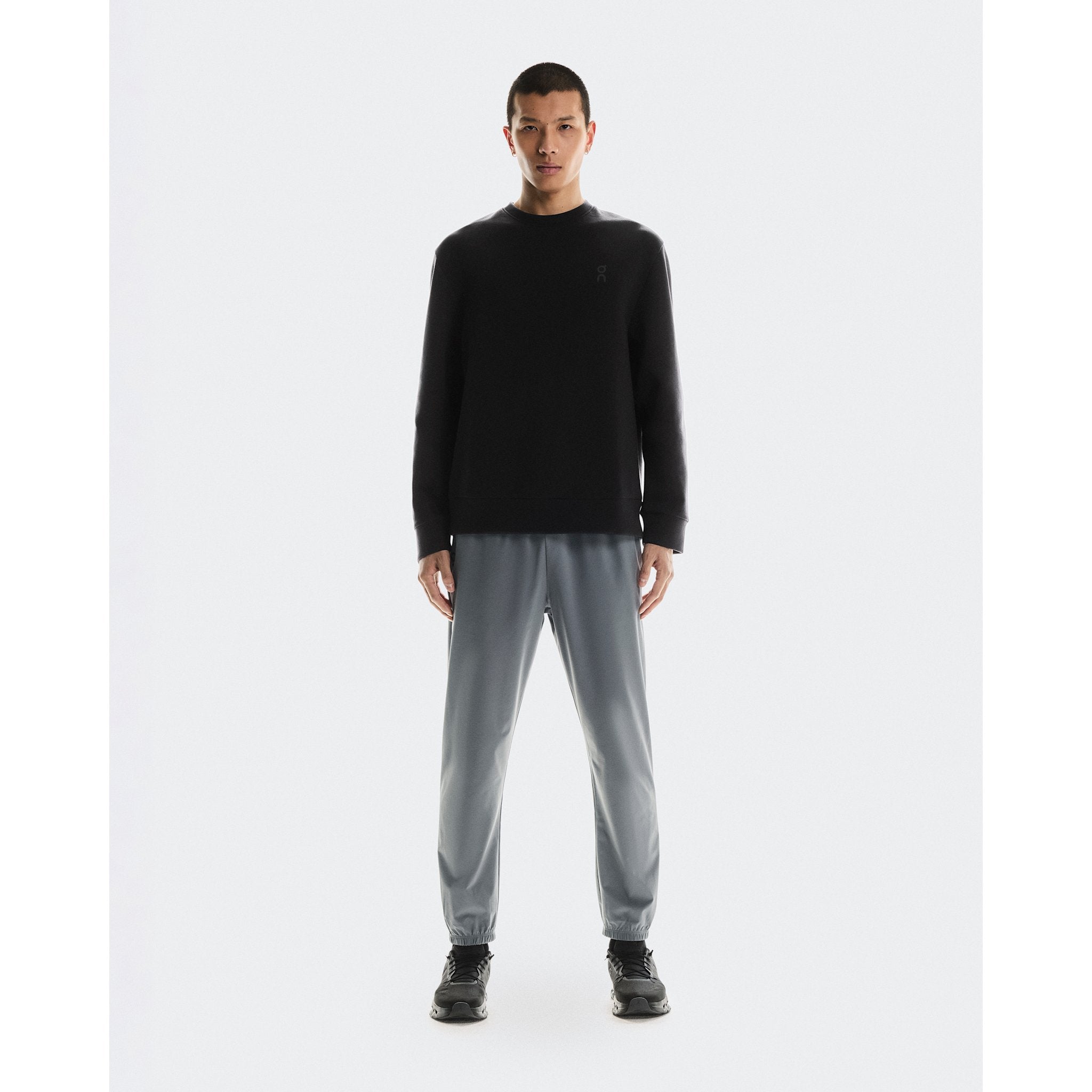 On Focus Tech Crew Black
