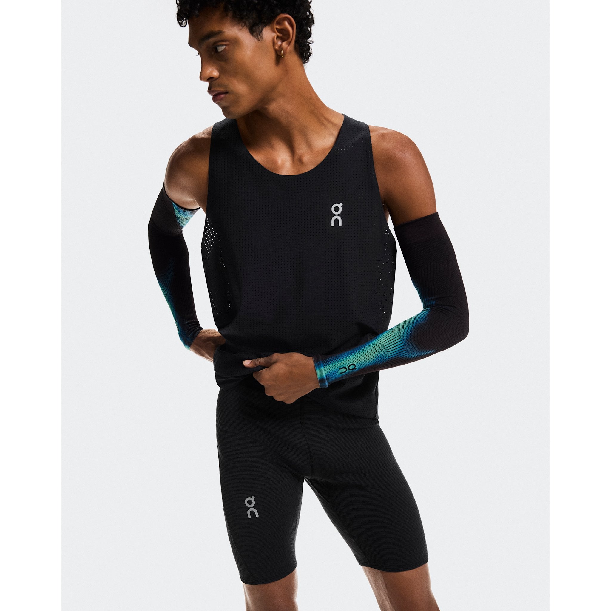 On Pace Tights Short Black | Black