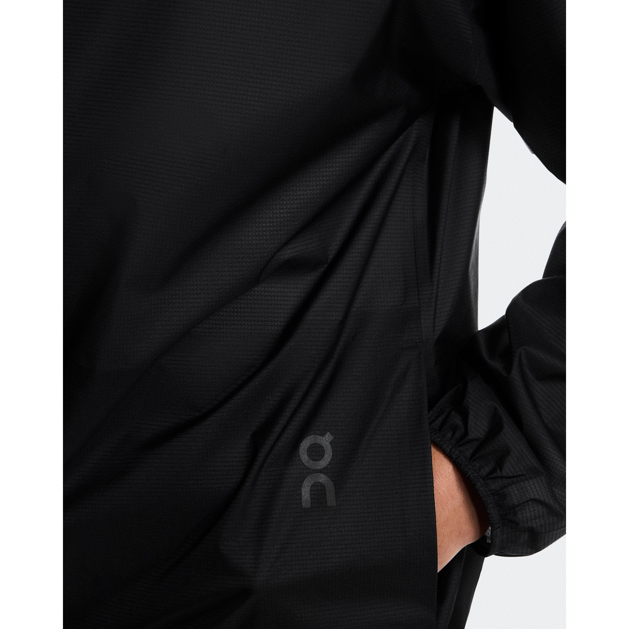 On Explore Lightweight Waterproof Jacket Black
