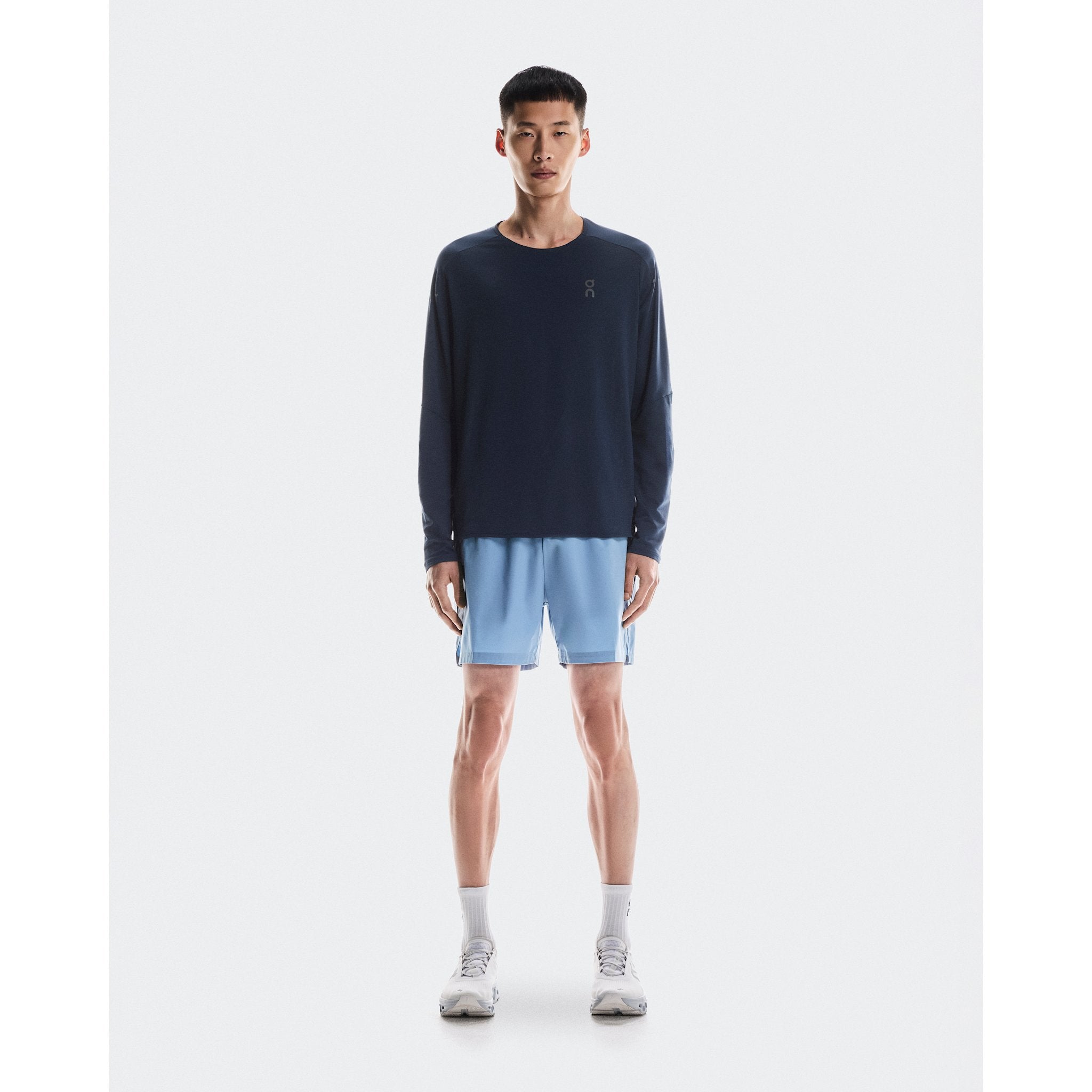 On Performance Long-T Navy | Black