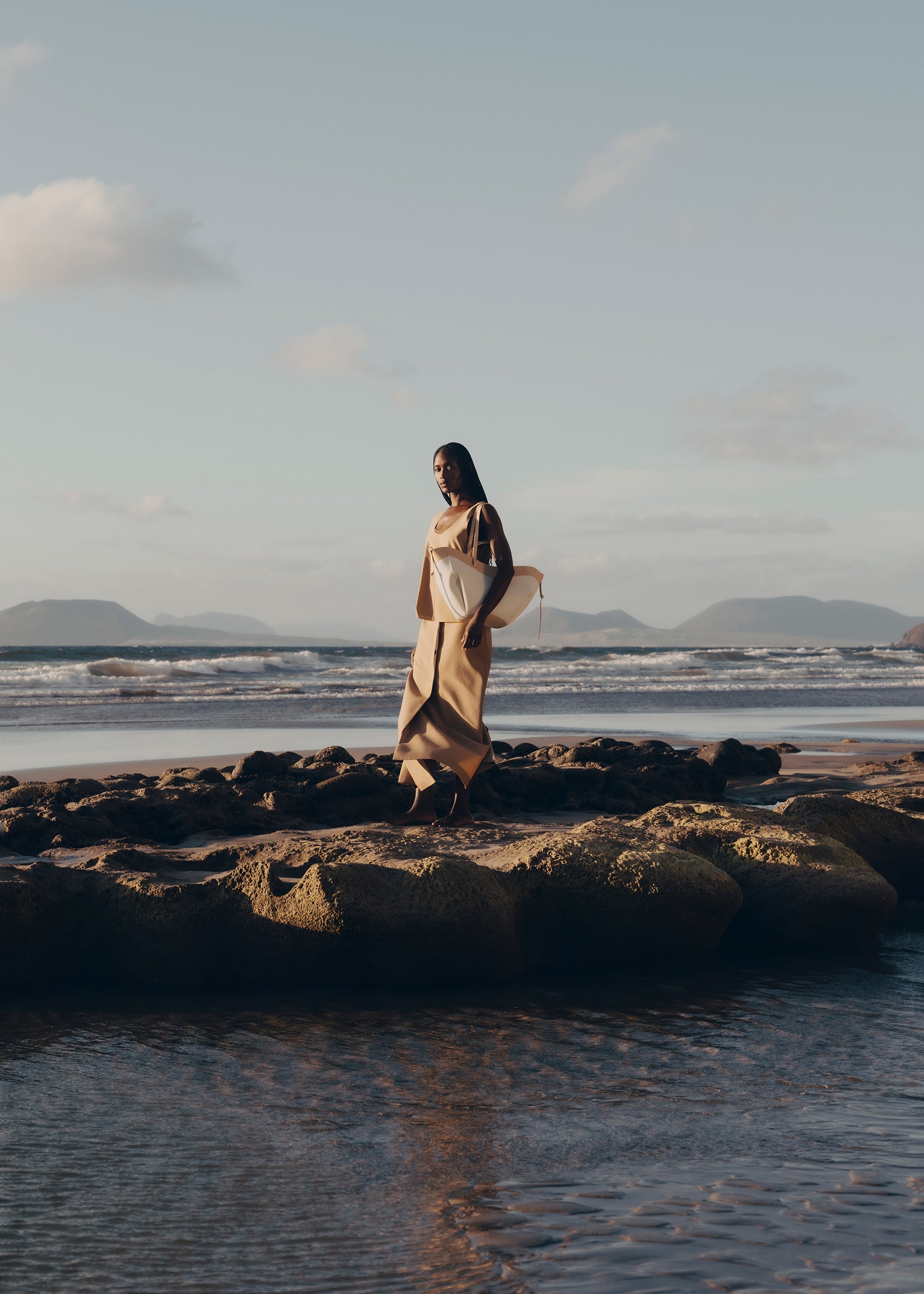 Polene Cyme Beige Canvas