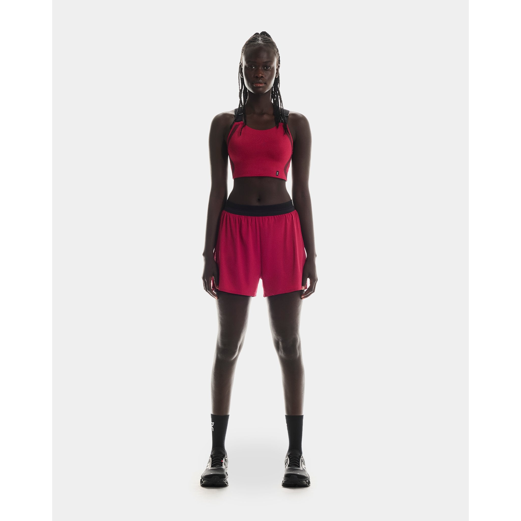 On Performance Flex Bra Grenadine | Black