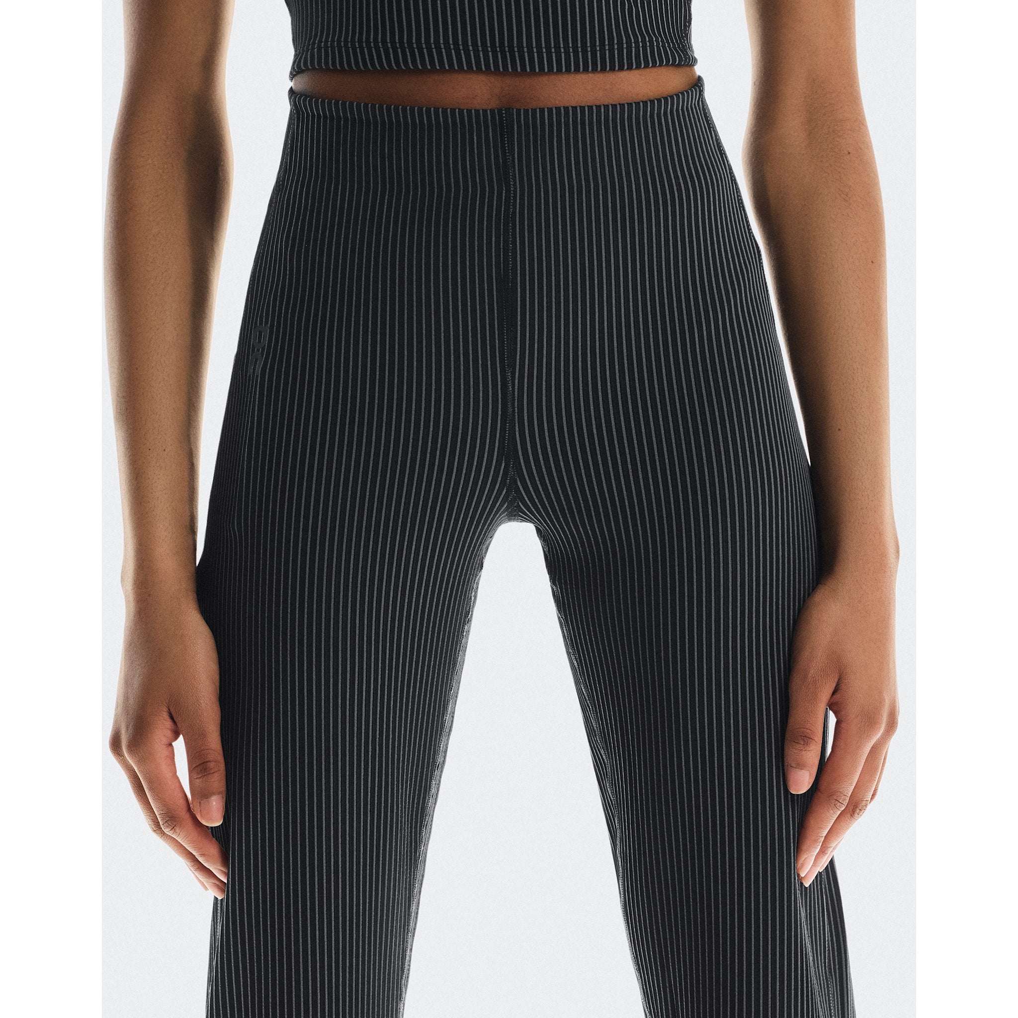 On All-Day Ribbed Pants Black | Rock