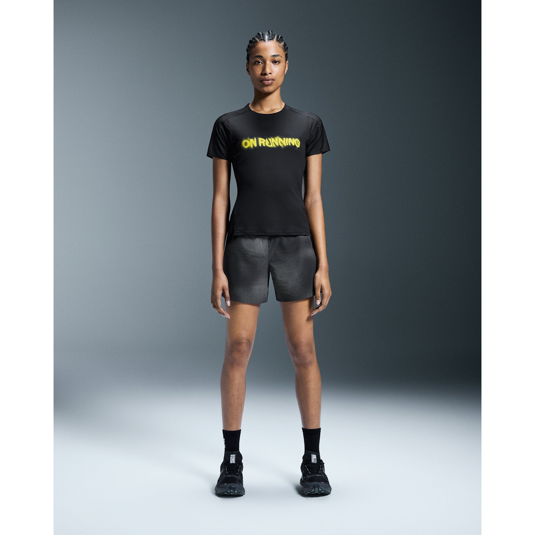 On Running Shorts Lumos Black