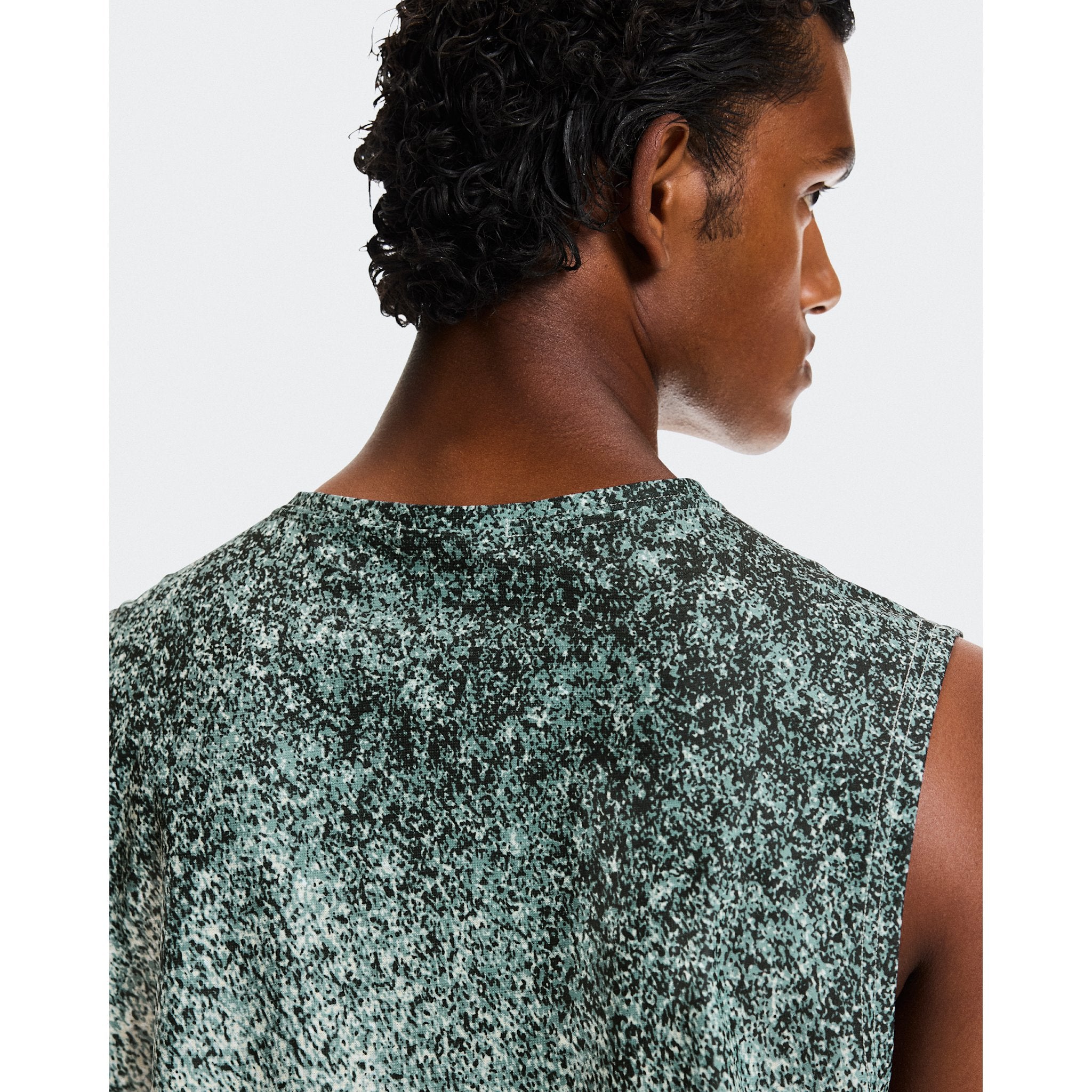 On Court Tank Fade Mineral | White