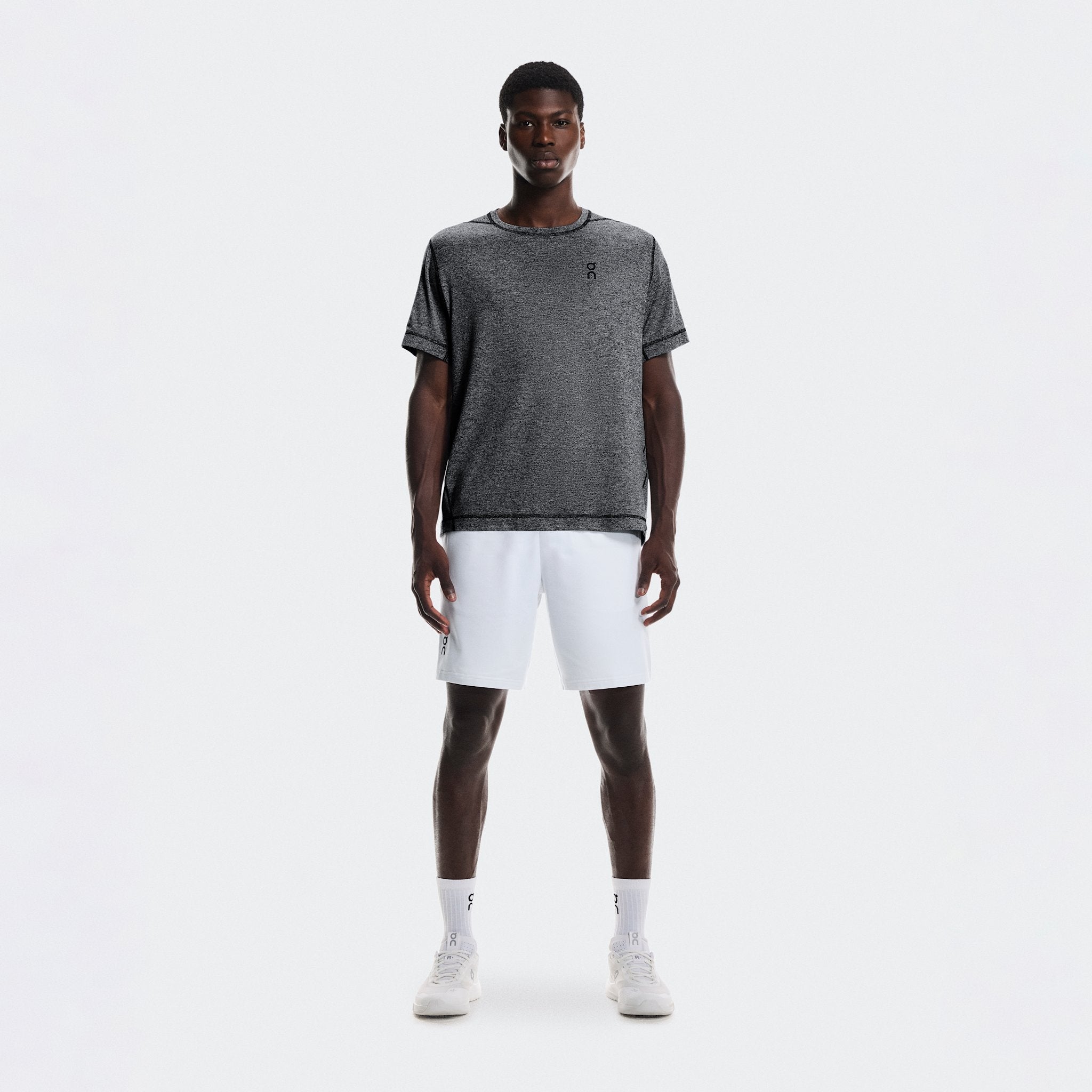 On Courtside Shorts Slate