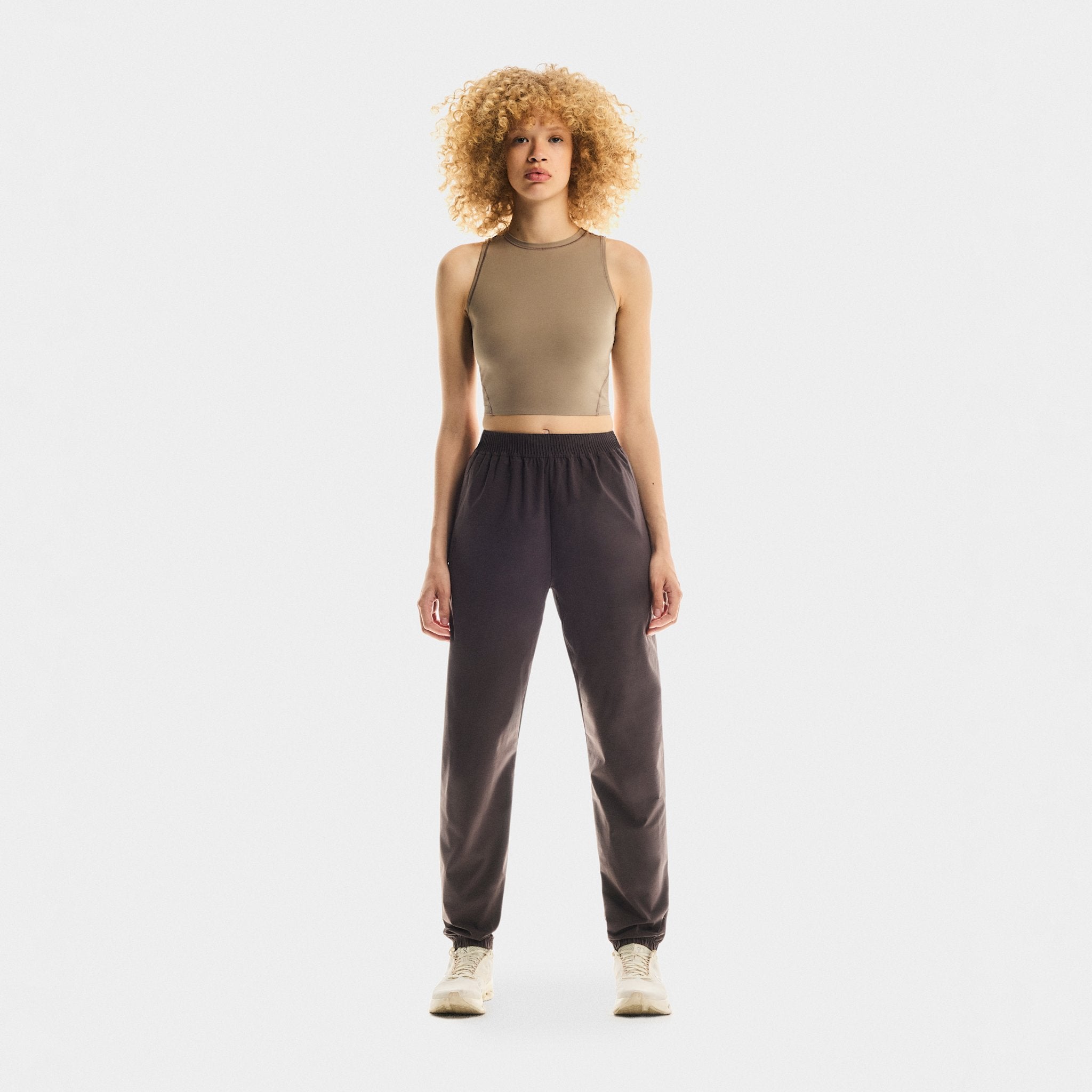 On Focus Pants Mineral
