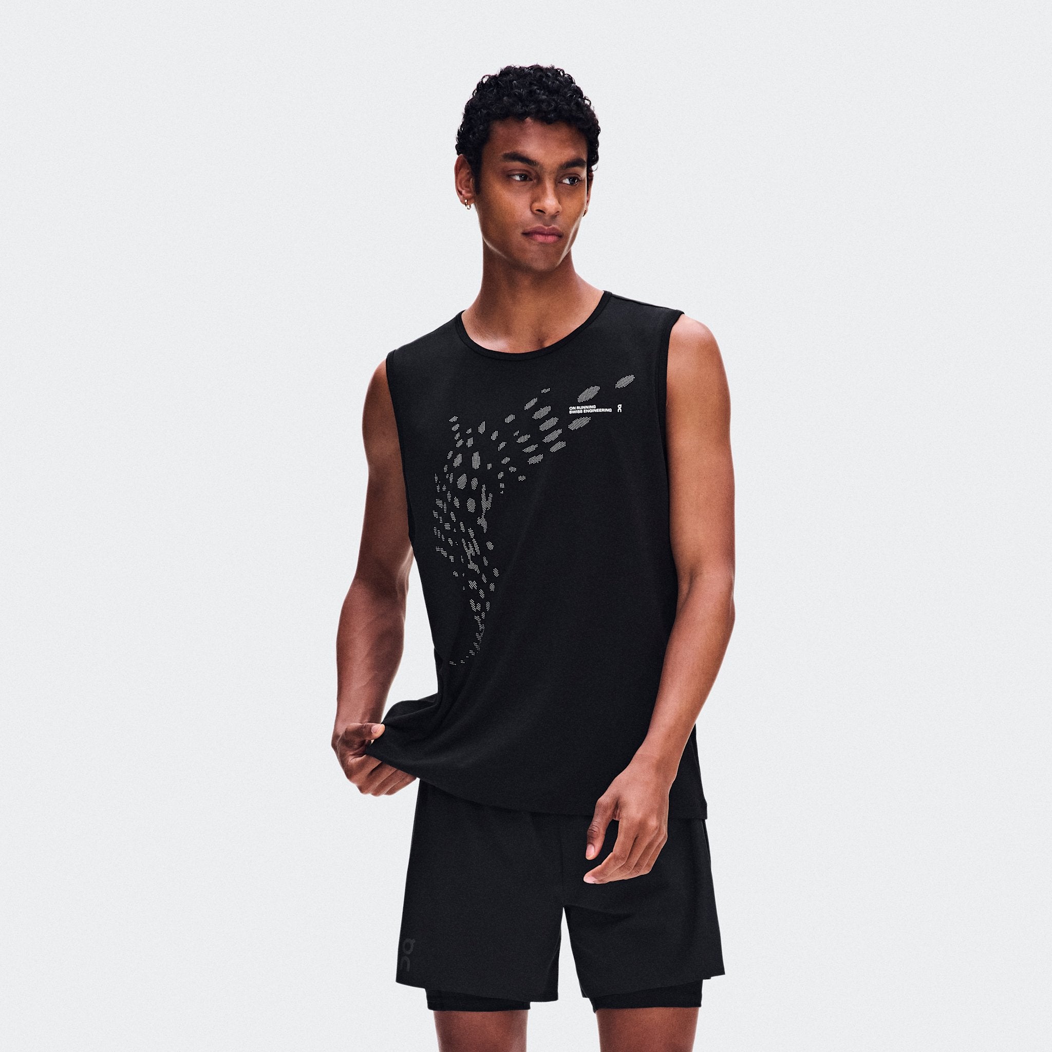 On Run Tank Black
