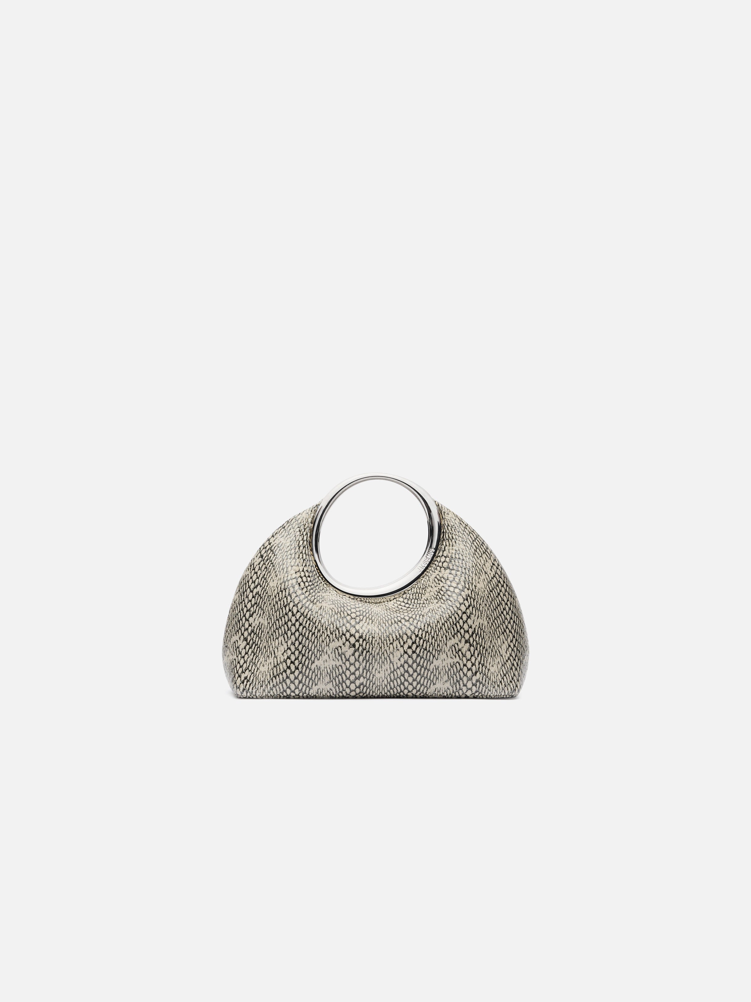 Jacquemus The Small Calino Mini Ring Handbag Beige