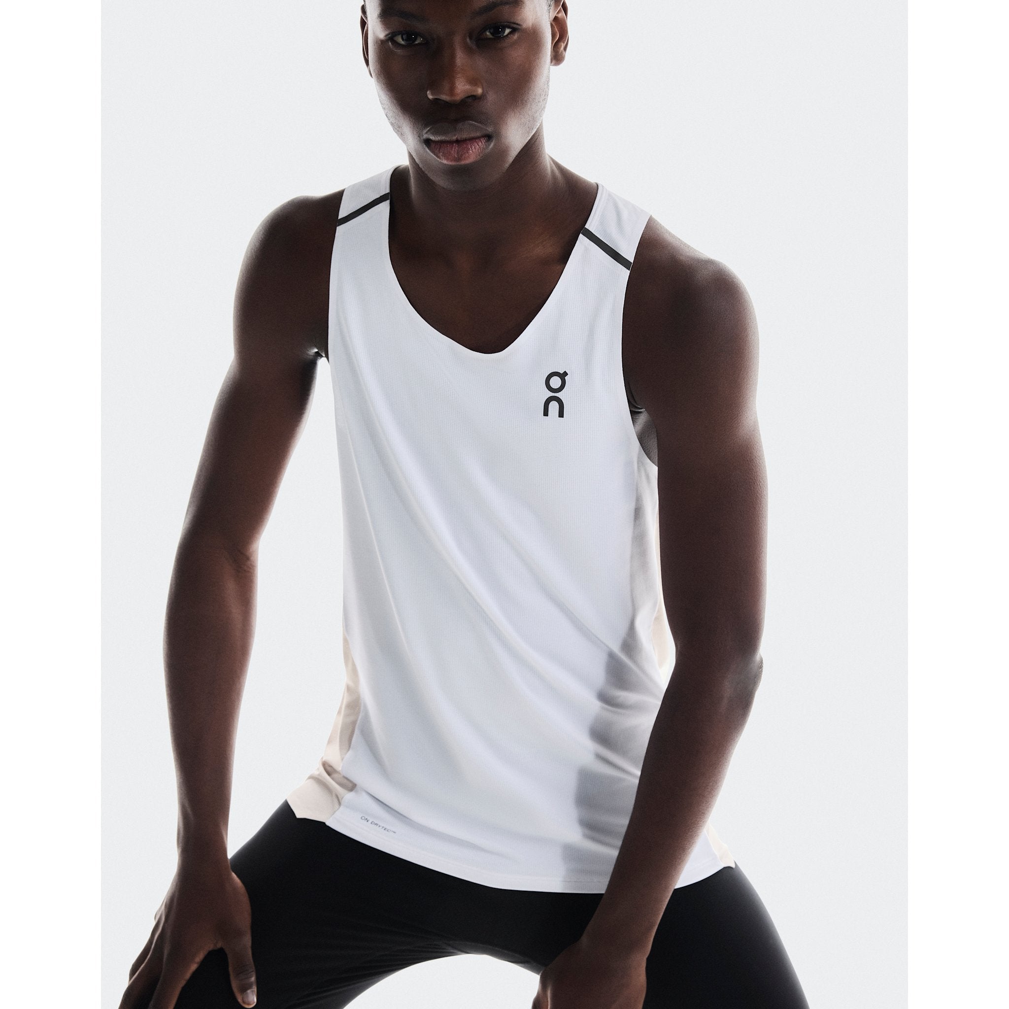 On Performance Tank White | Silver