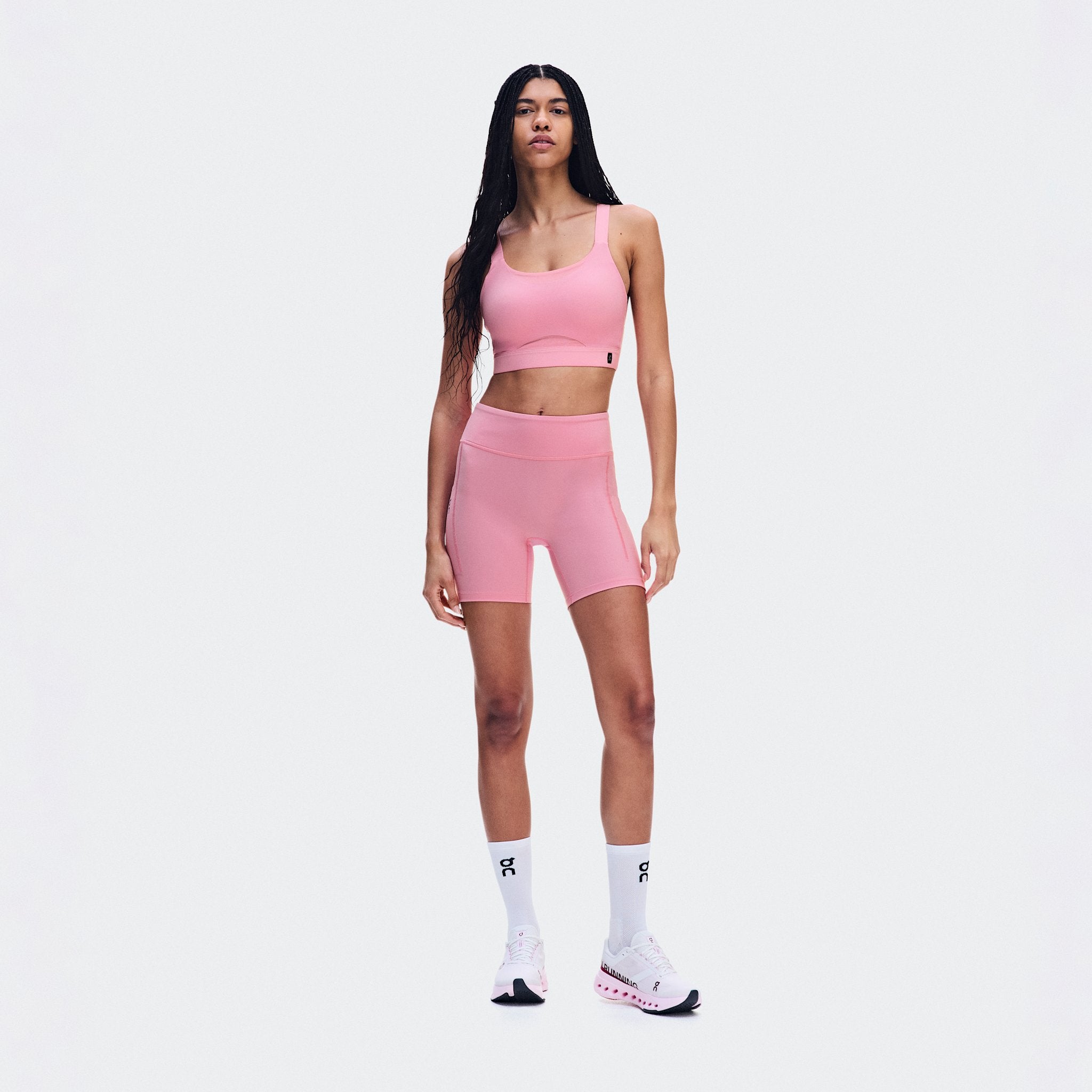 On Performance Tights Short Magnolia