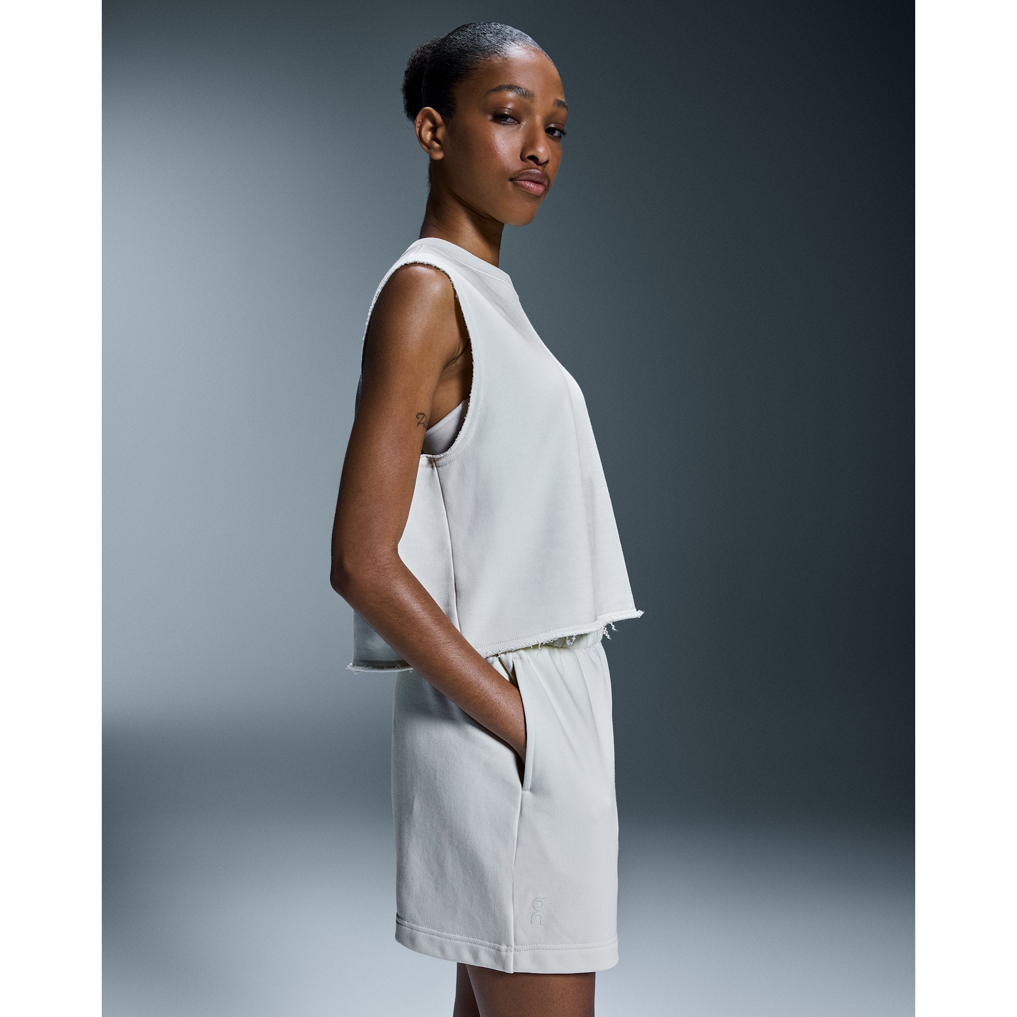 On Open Club Shorts White