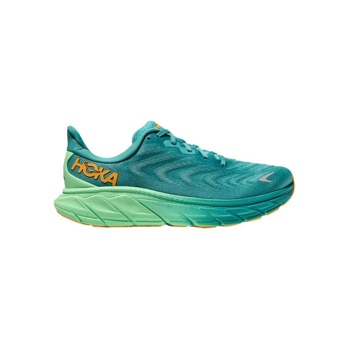 Hoka Arahi 6 'Ocean Mist Lime Glow'