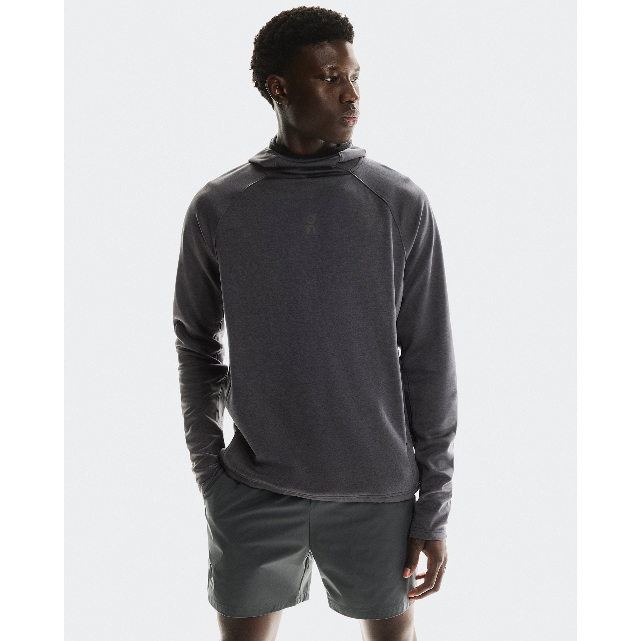 On Trek Hoodie Graphite