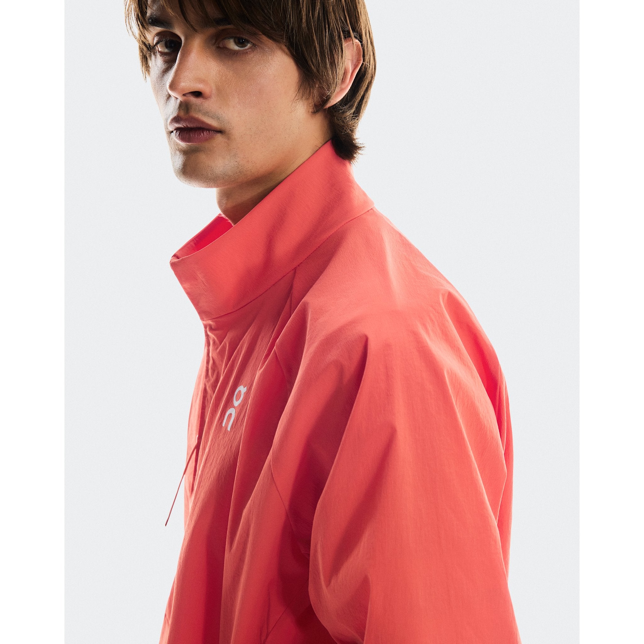 On All-Day 1/2 Zip Jacket Coral