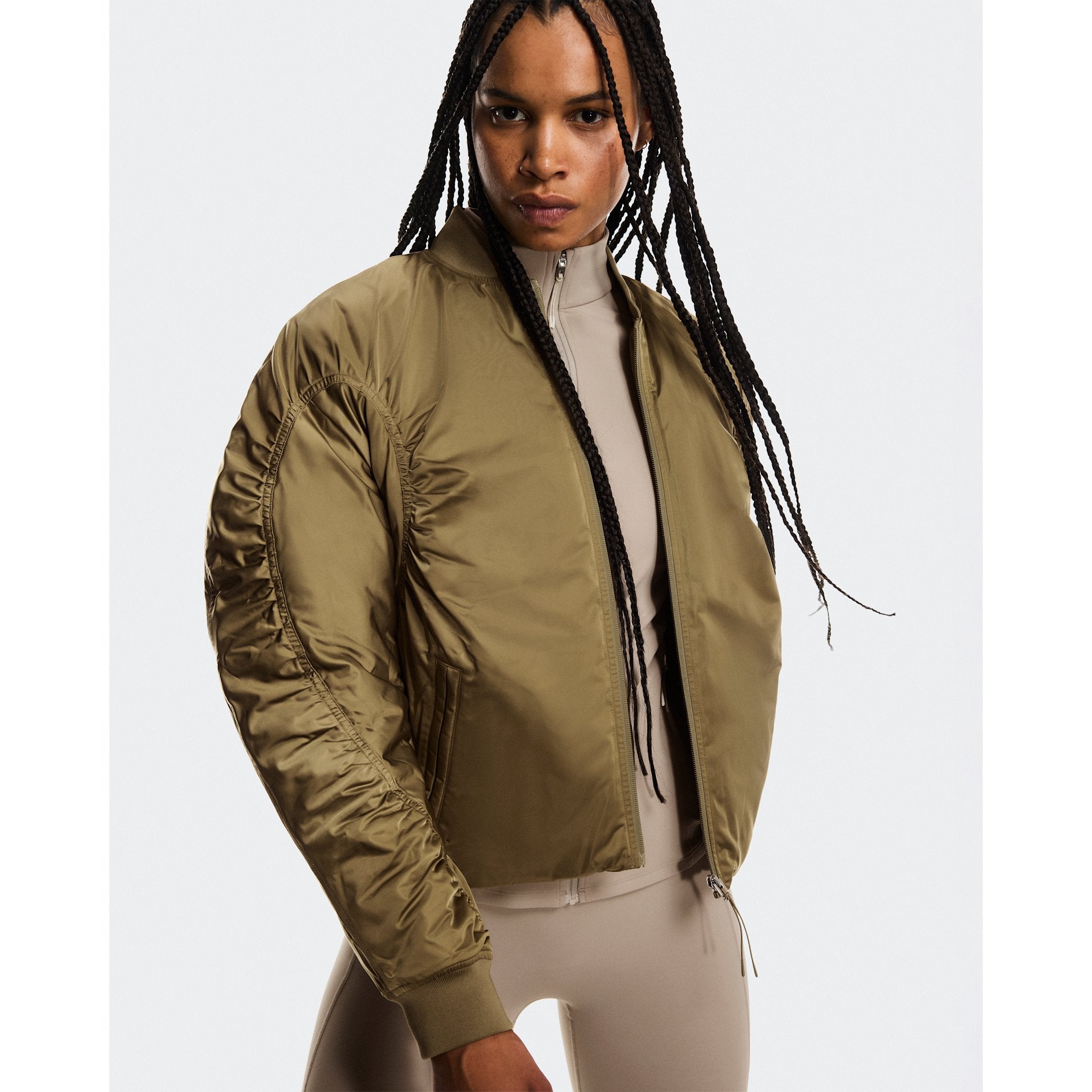 On Bomber Jacket Nutmeg