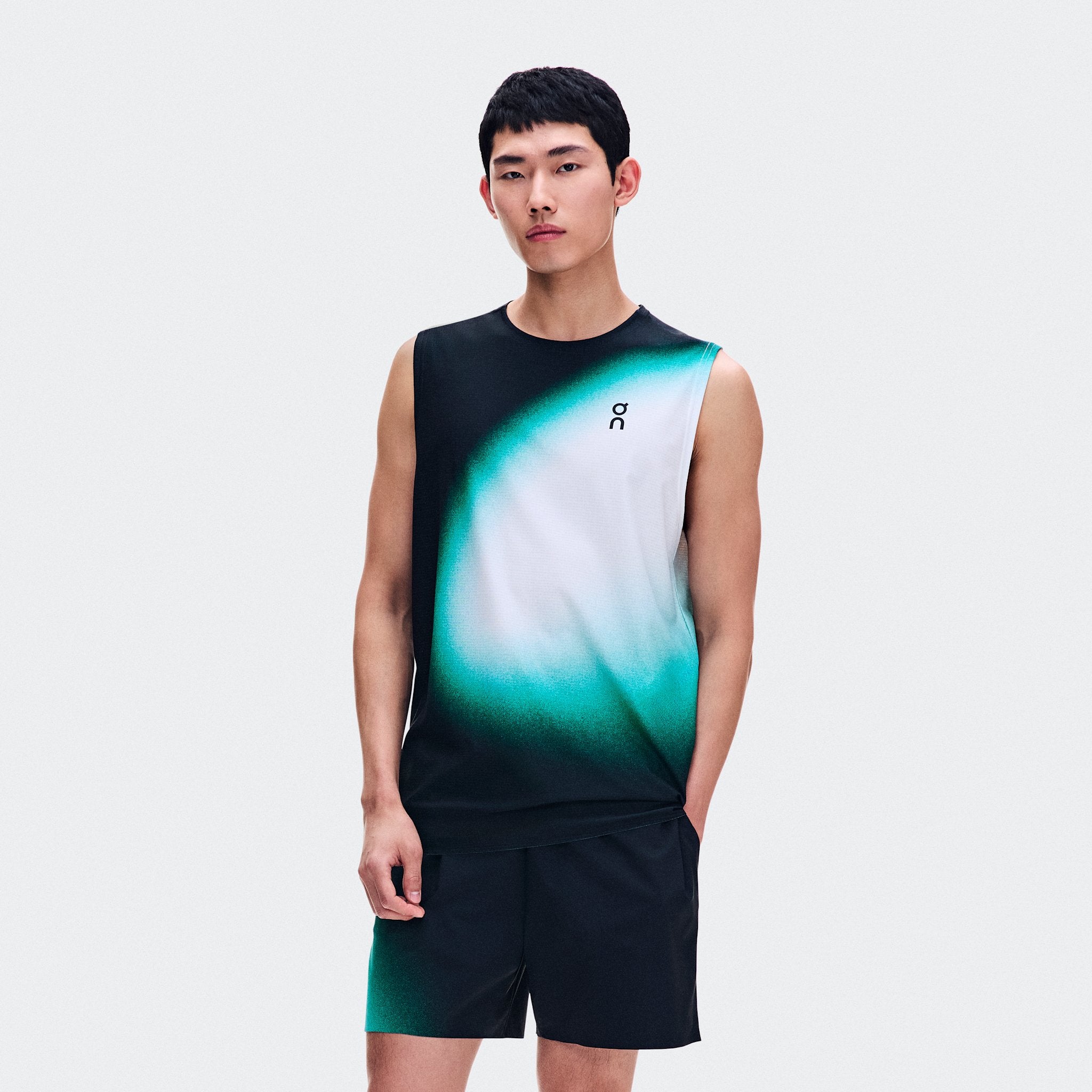 On Court Tank Swing Black | Neem