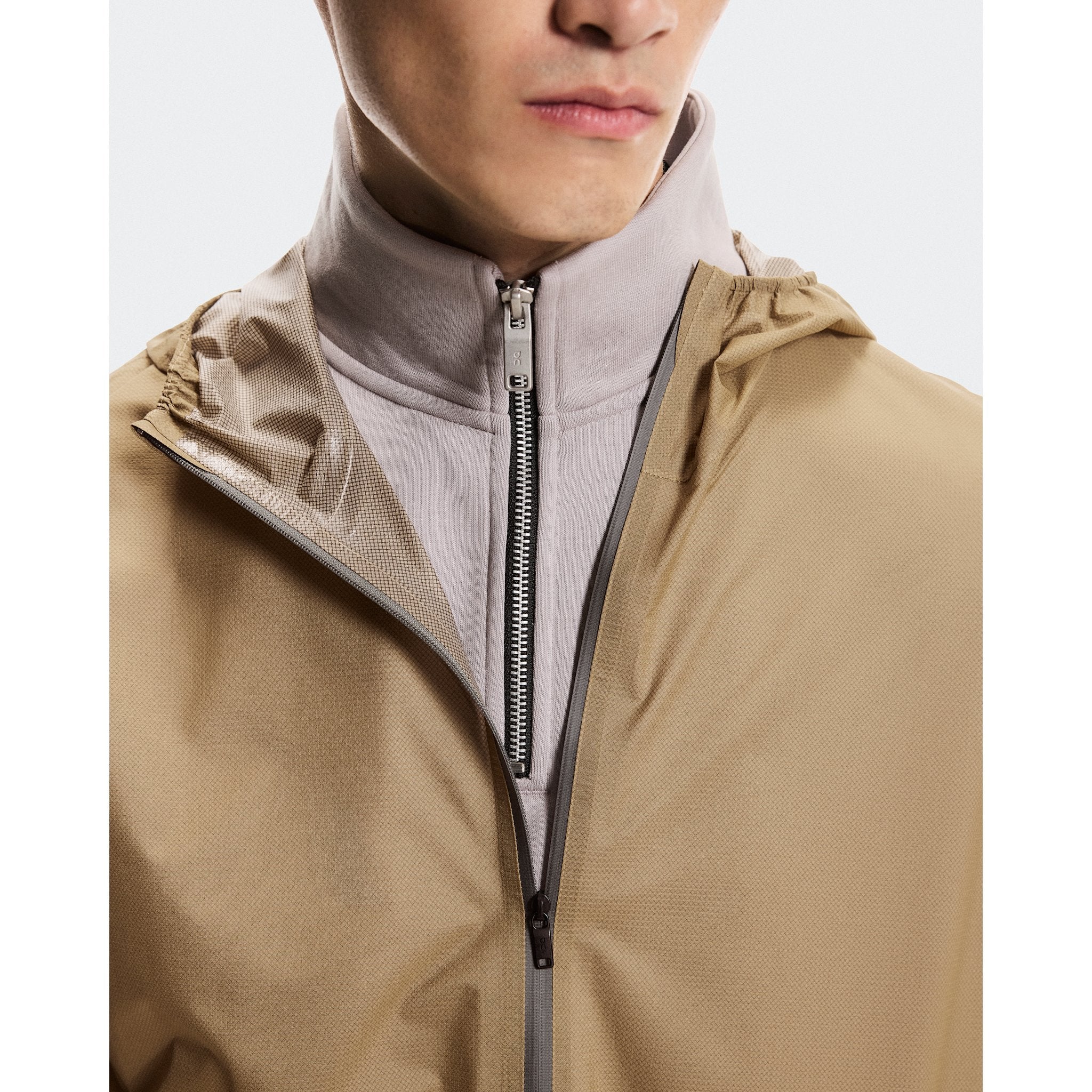 On Explore Lightweight Waterproof Jacket Chai