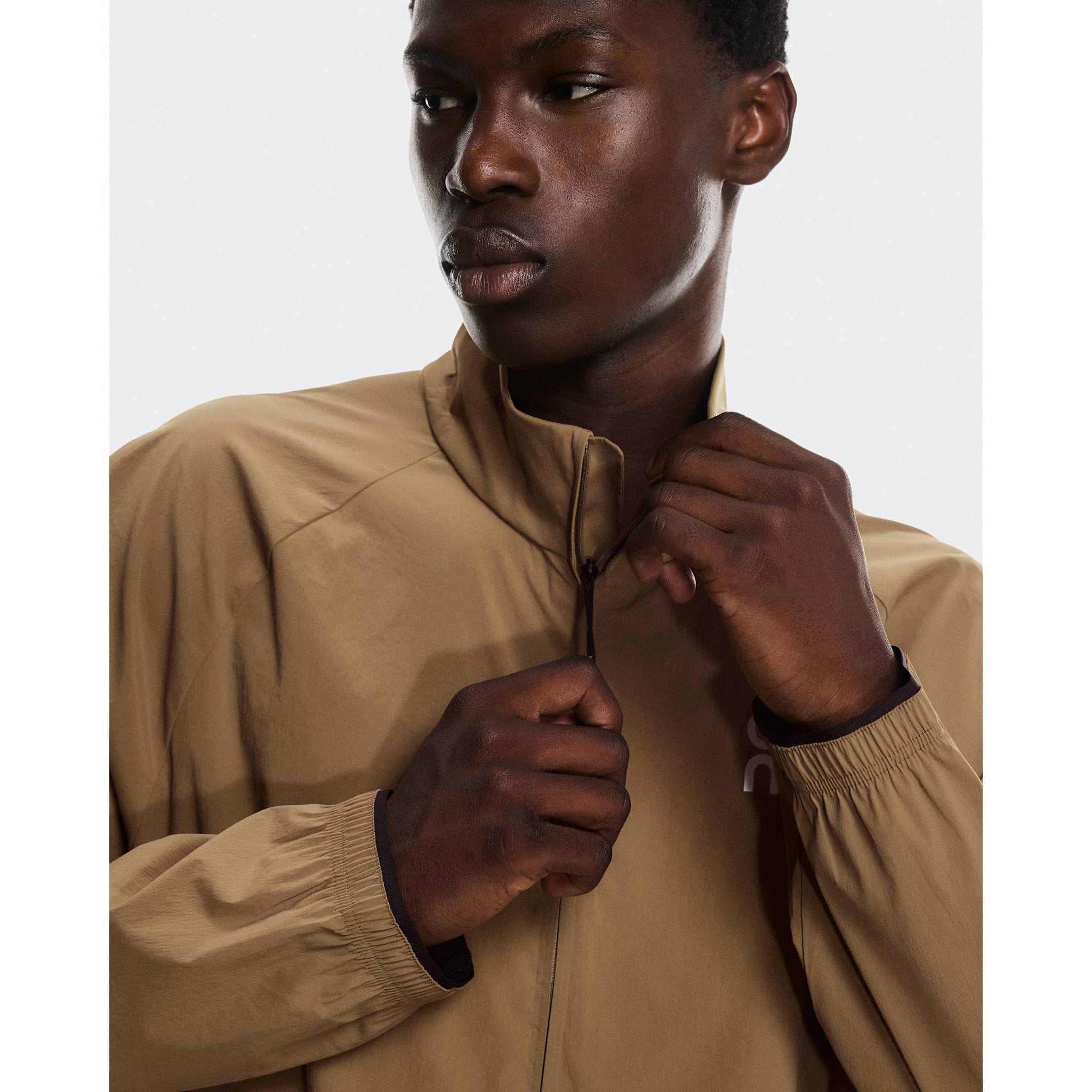 On All-Day 1/2 Zip Jacket Nutmeg
