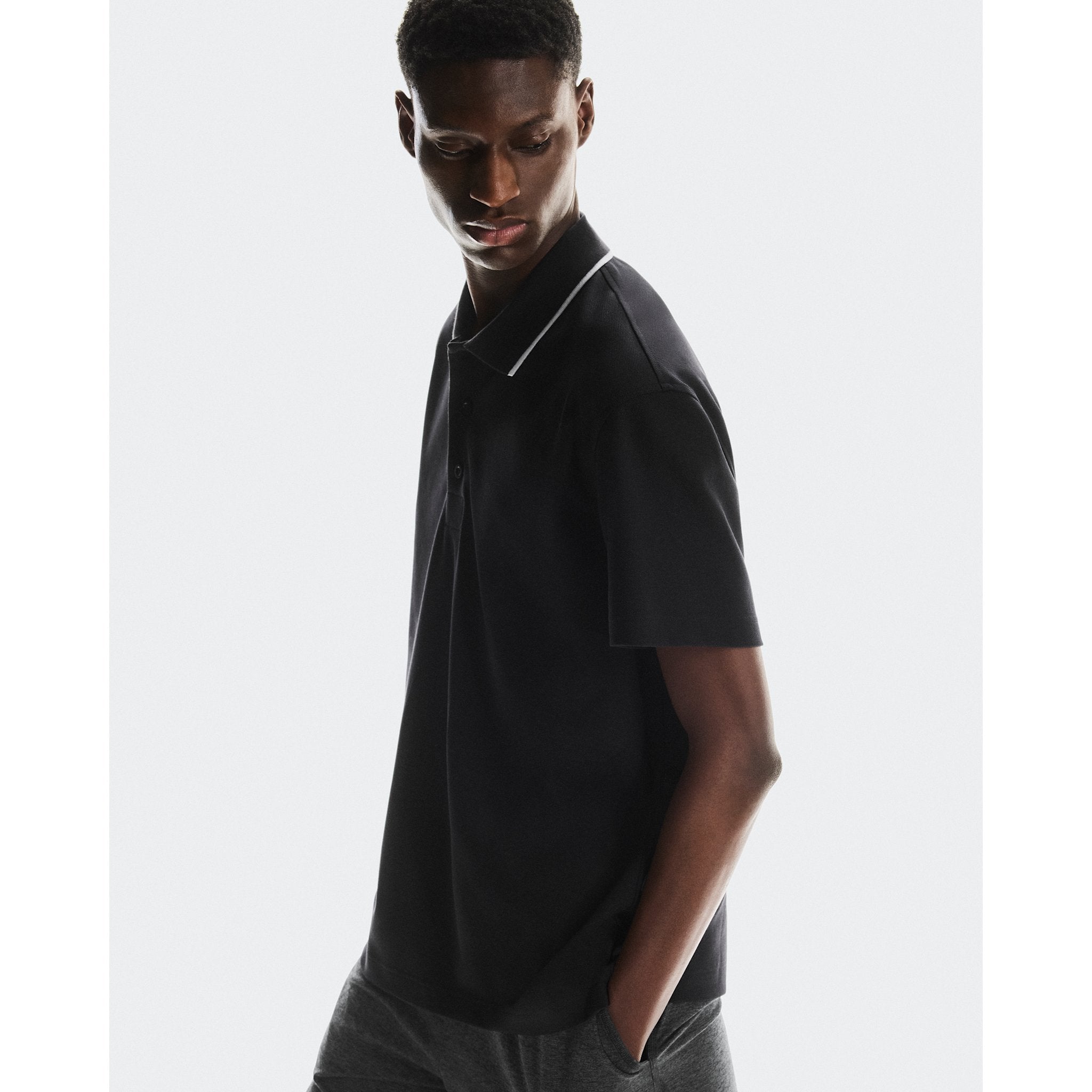 On Courtside Polo Black