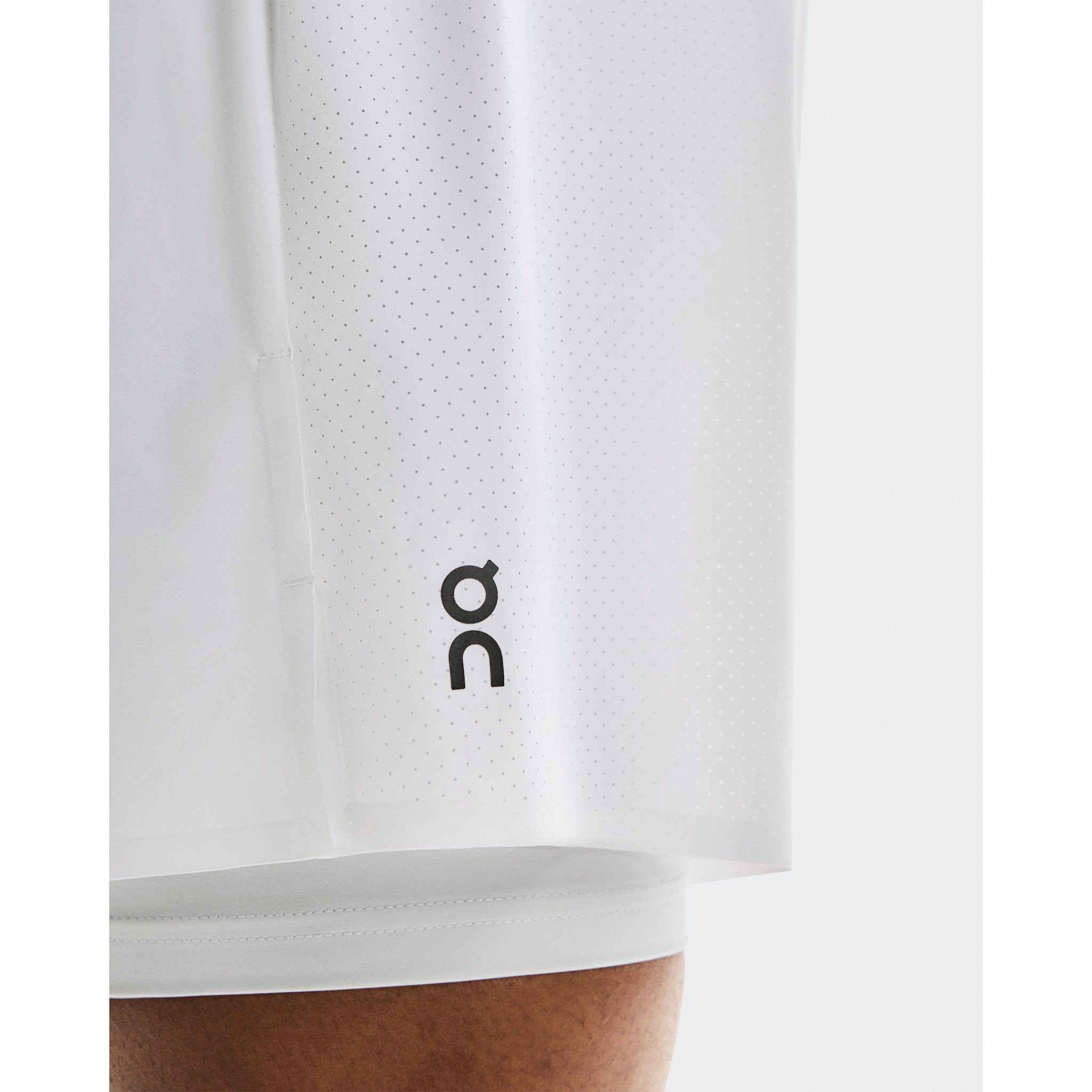 On 3" Performance 2/1 Shorts White | Glacier
