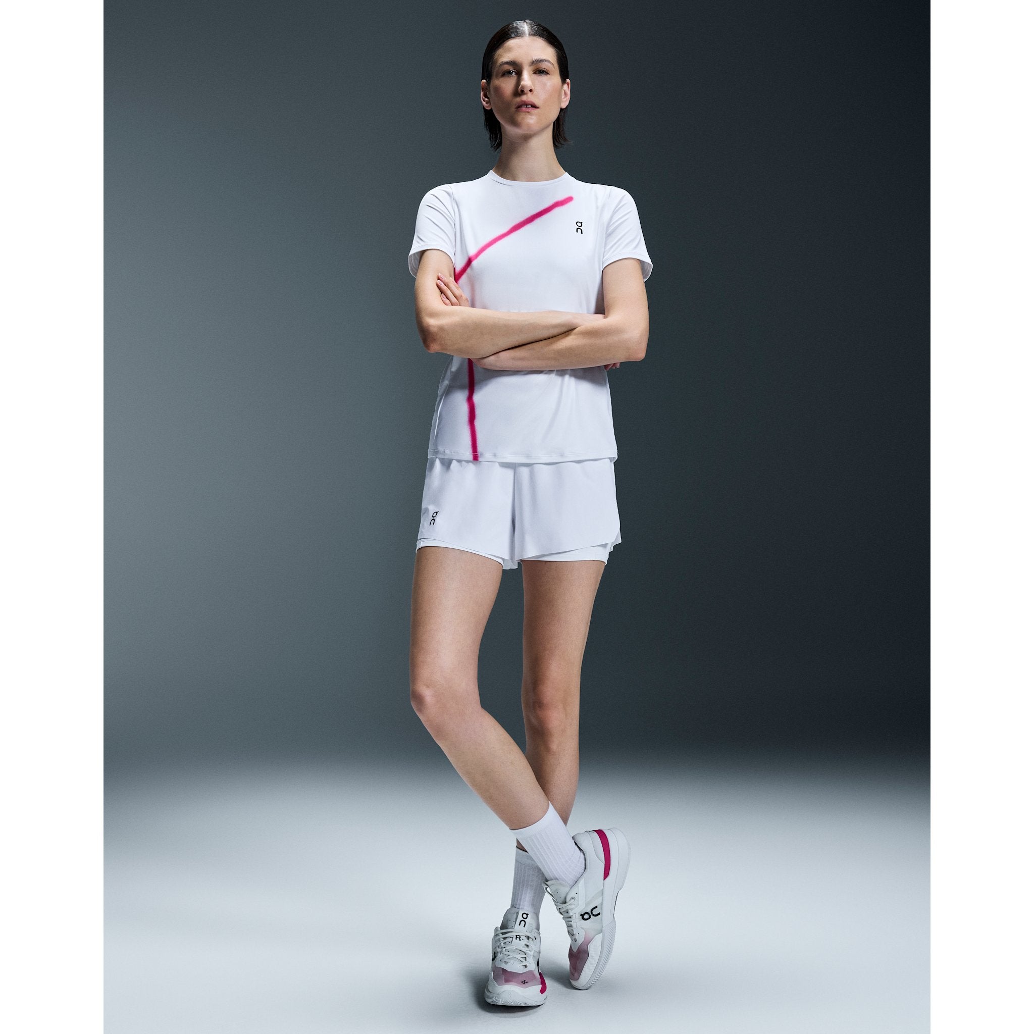 On Court Shorts White