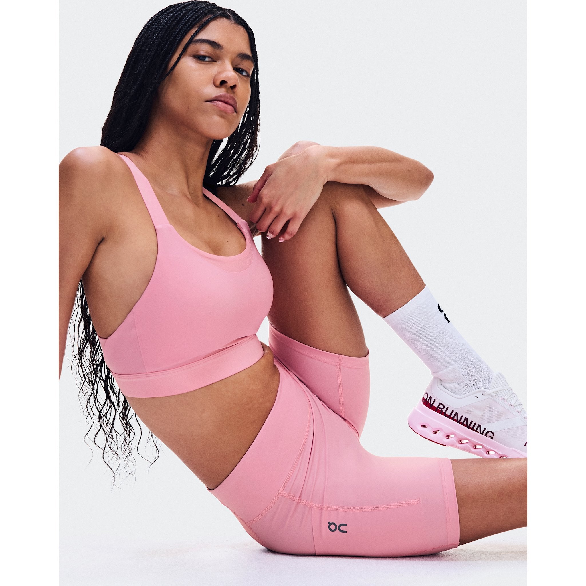 On Performance Tights Short Magnolia