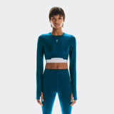 On Train Long Sleeve Crop Tempest