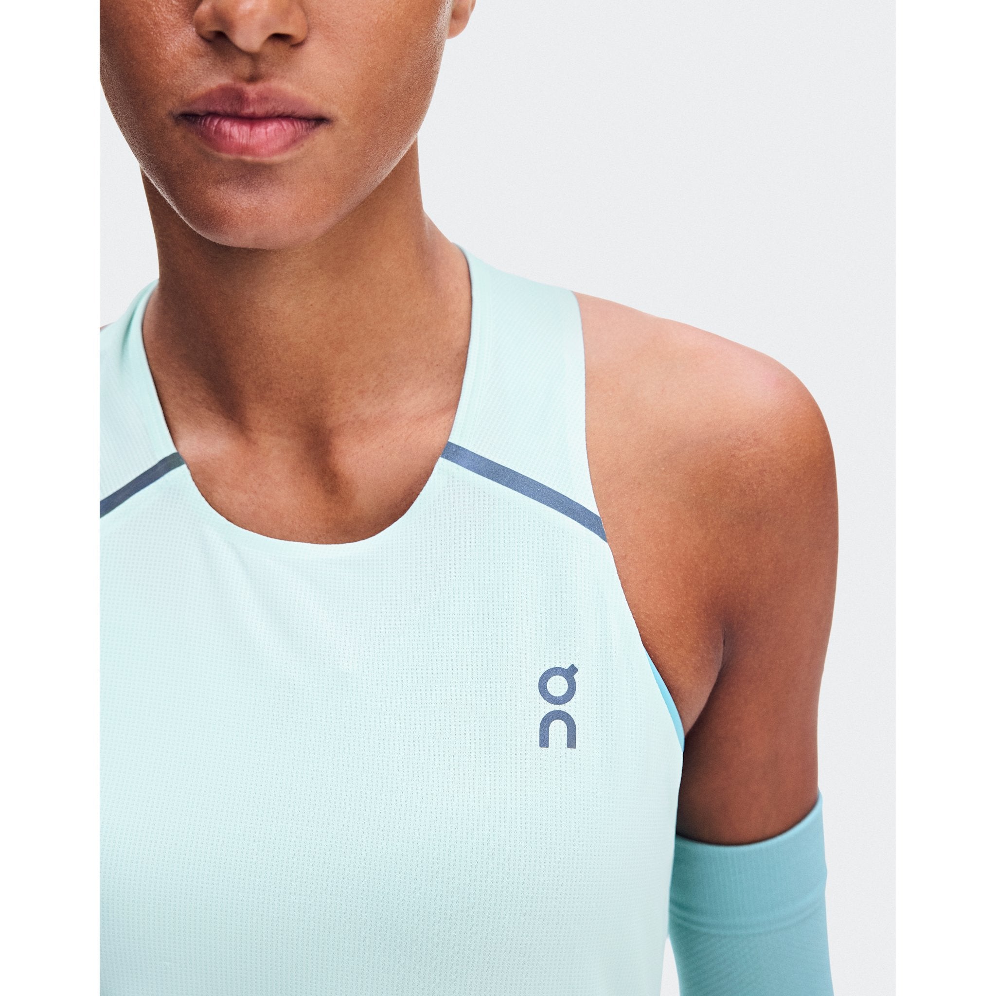 On Performance Tank Flurry | Aquamarine
