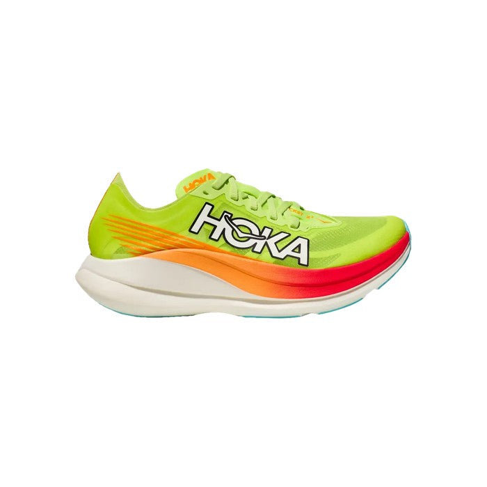 Hoka Rocket X 2 'Lettuce Solar Flare'