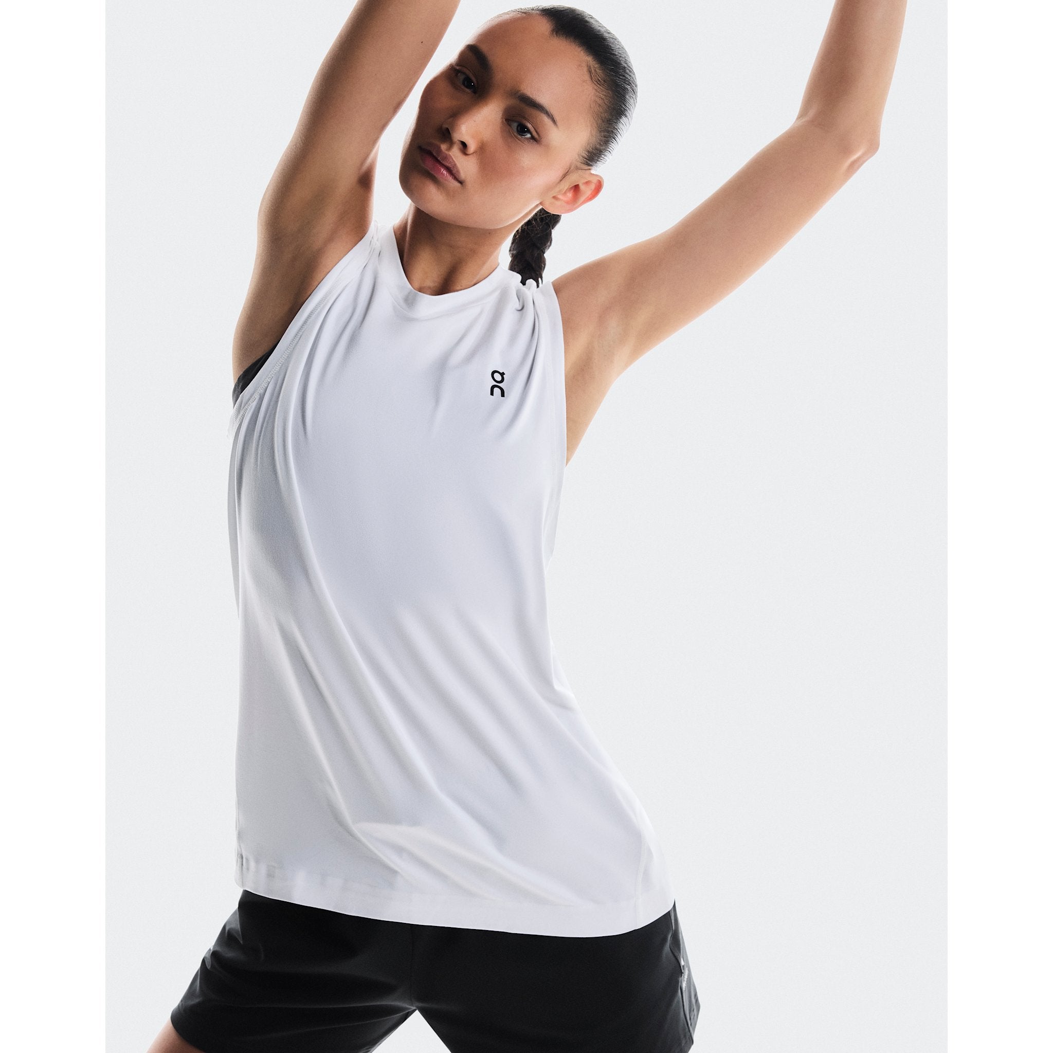 On Courtside Tank White