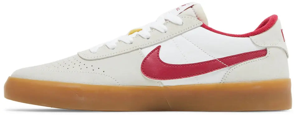 Nike SB Heritage Vulc Summit White Cardinal Red