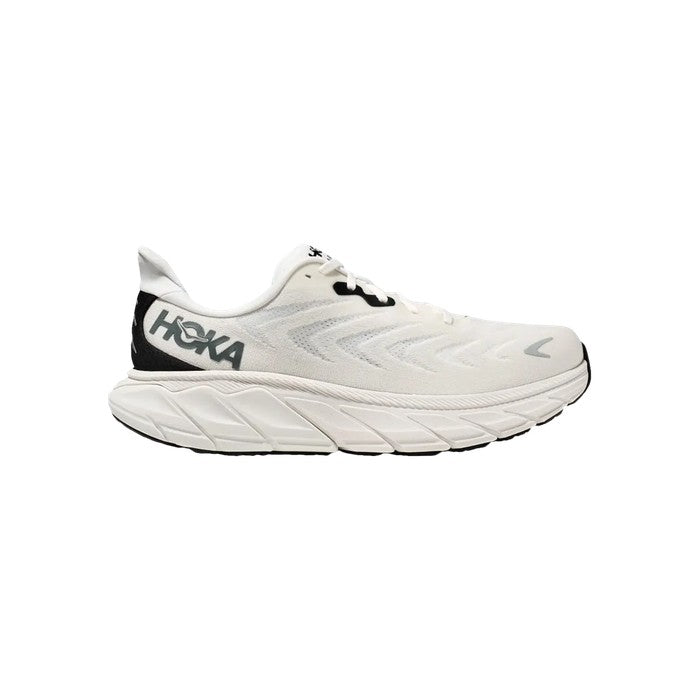 Hoka Arahi 6 2E Wide 'Blanc De Blanc Steel Wool'