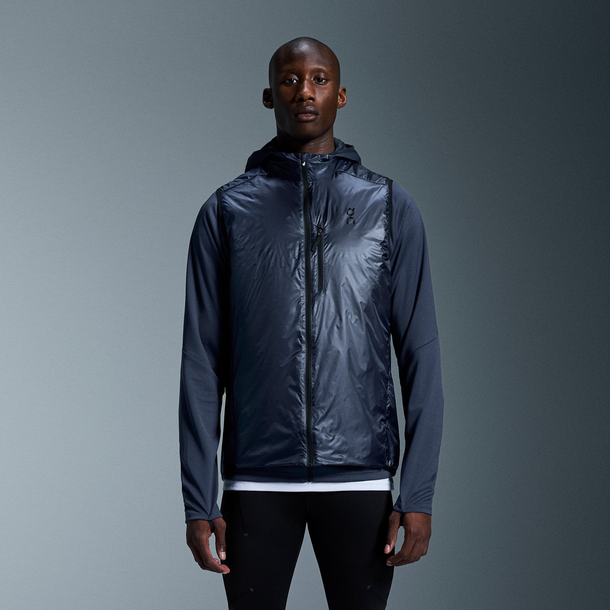 On Weather Vest Black