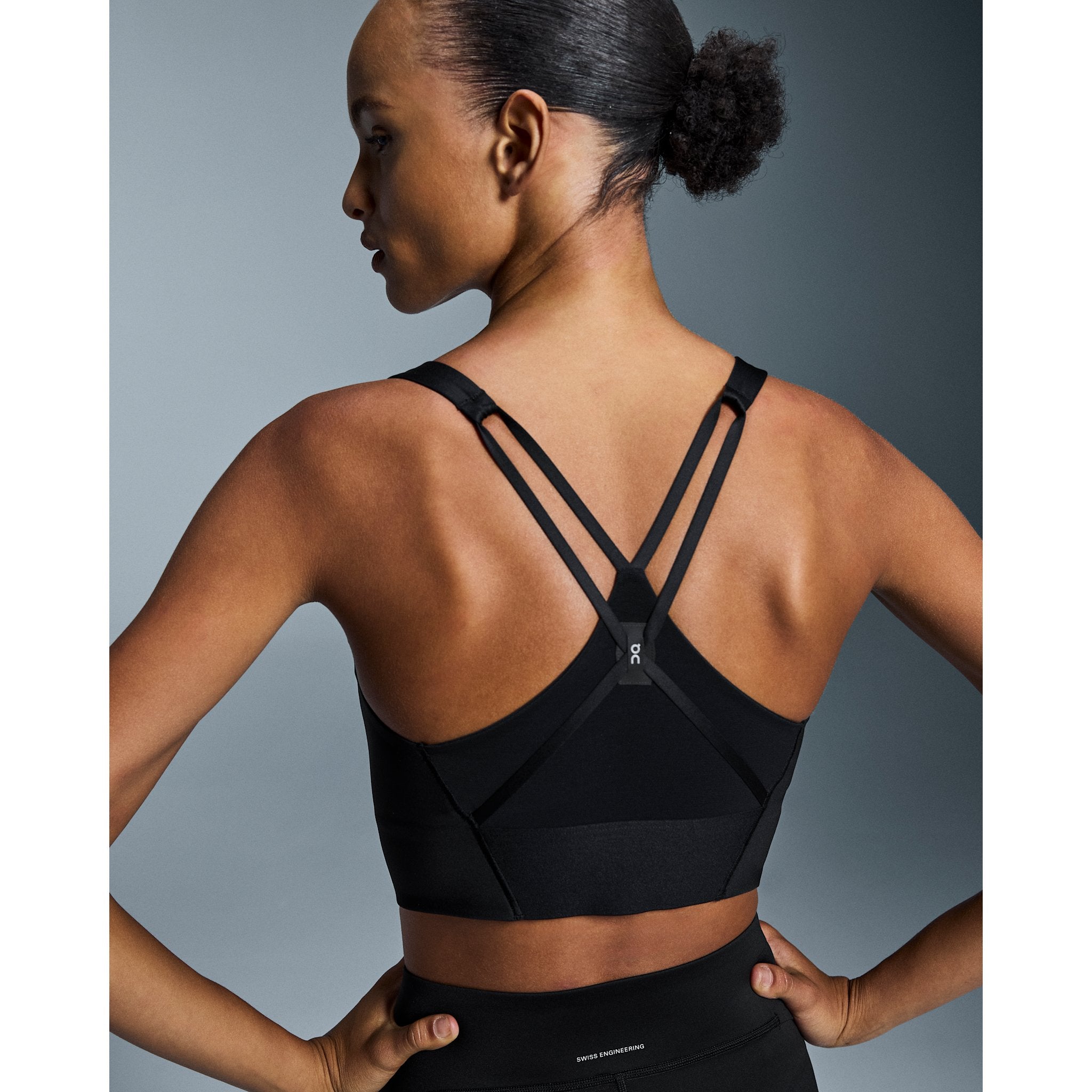 On Train Bra Longline Black