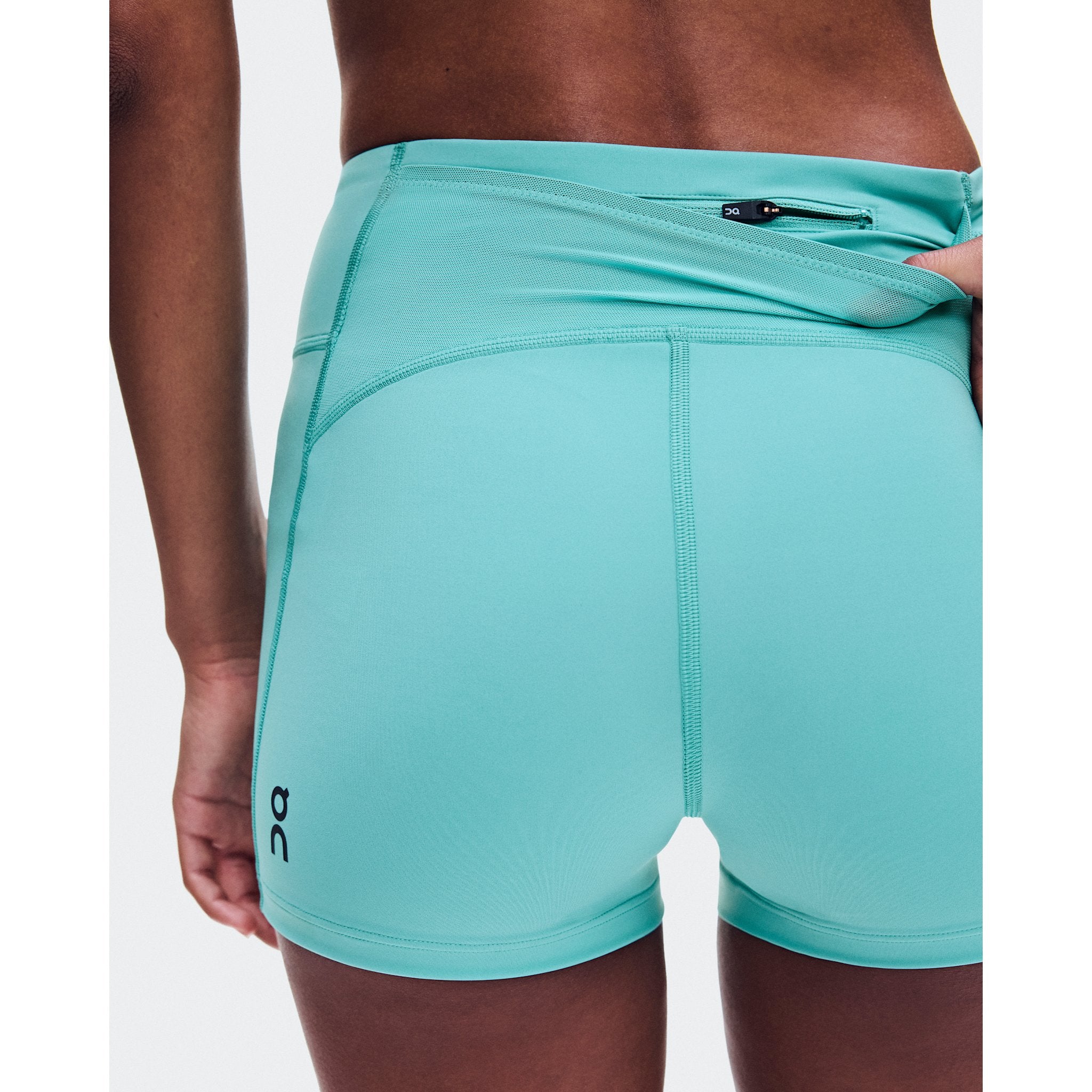 On 3" Performance Tights Aquamarine