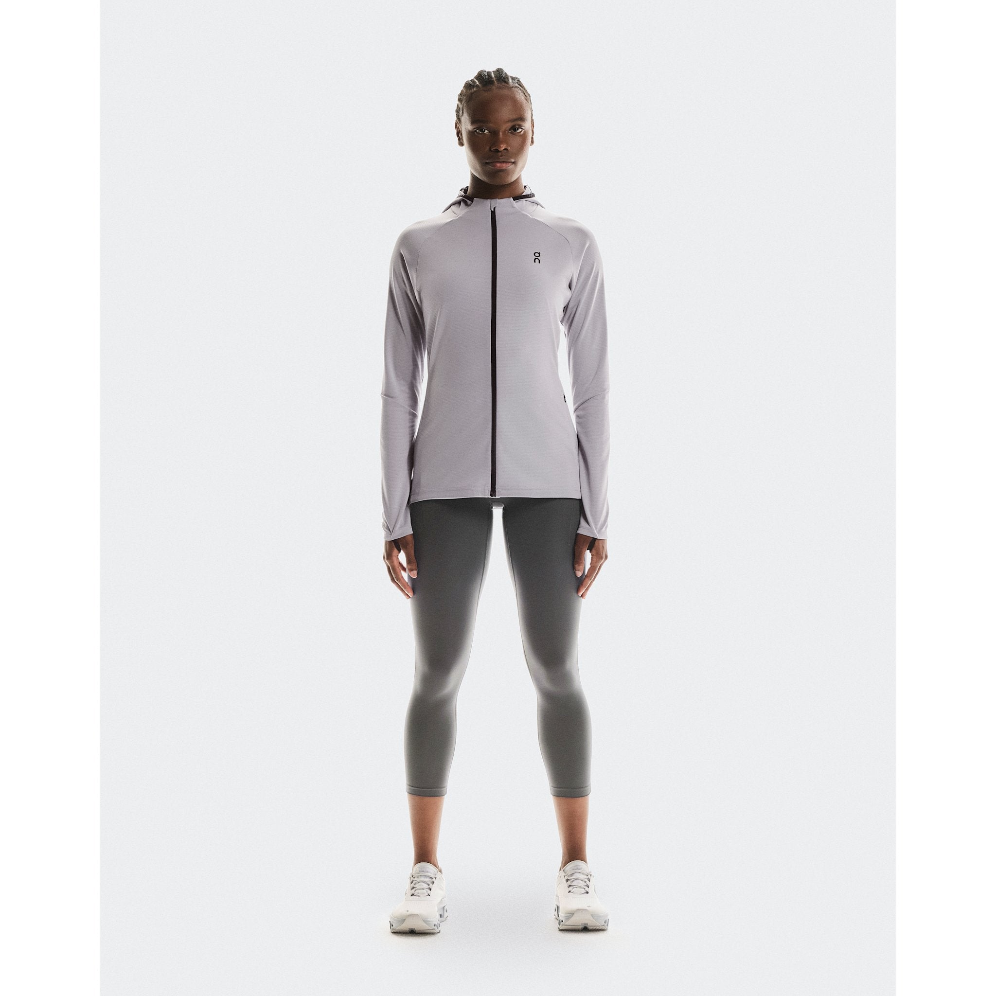 On Climate Zip Hoodie Lilac