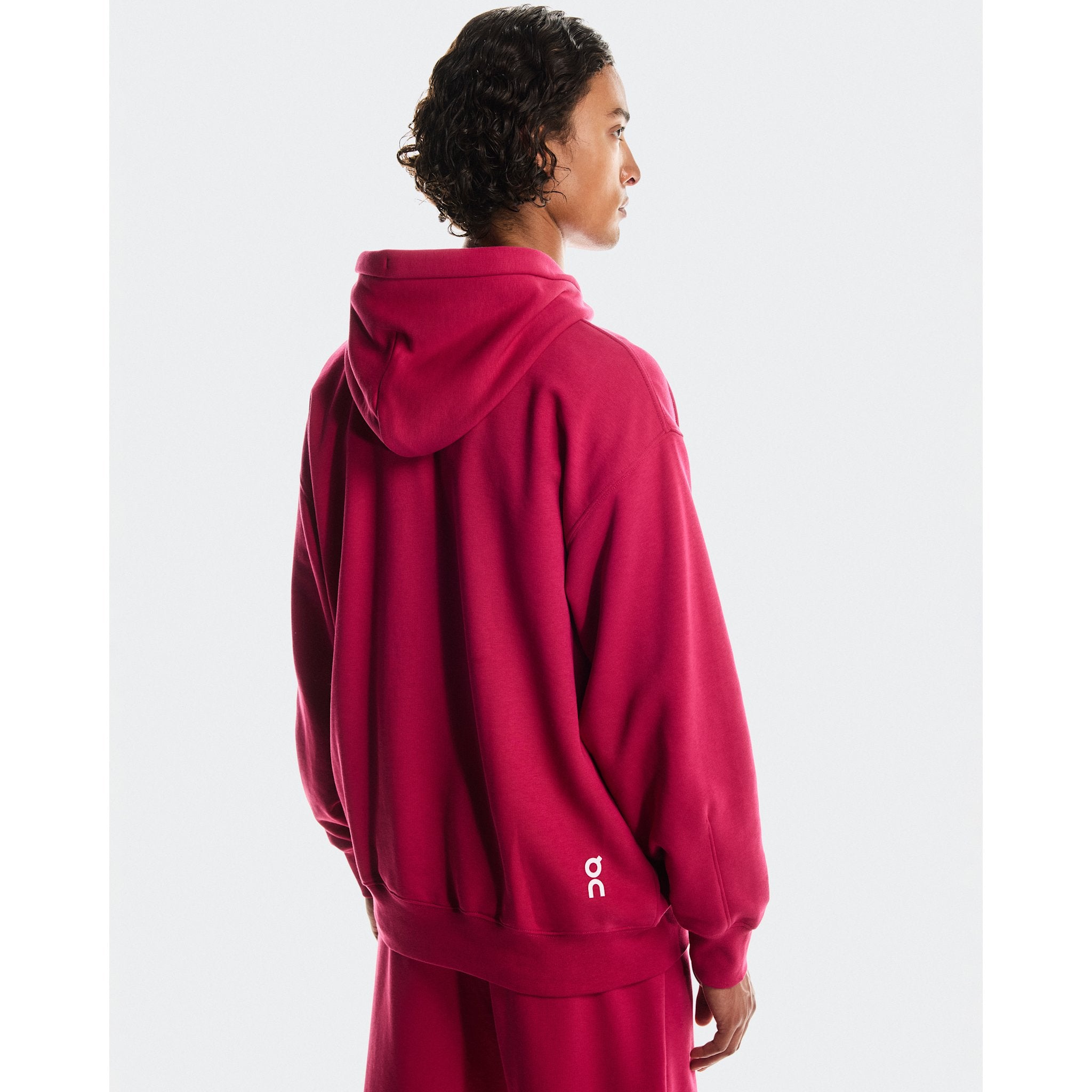 On Club Hoodie Grenadine
