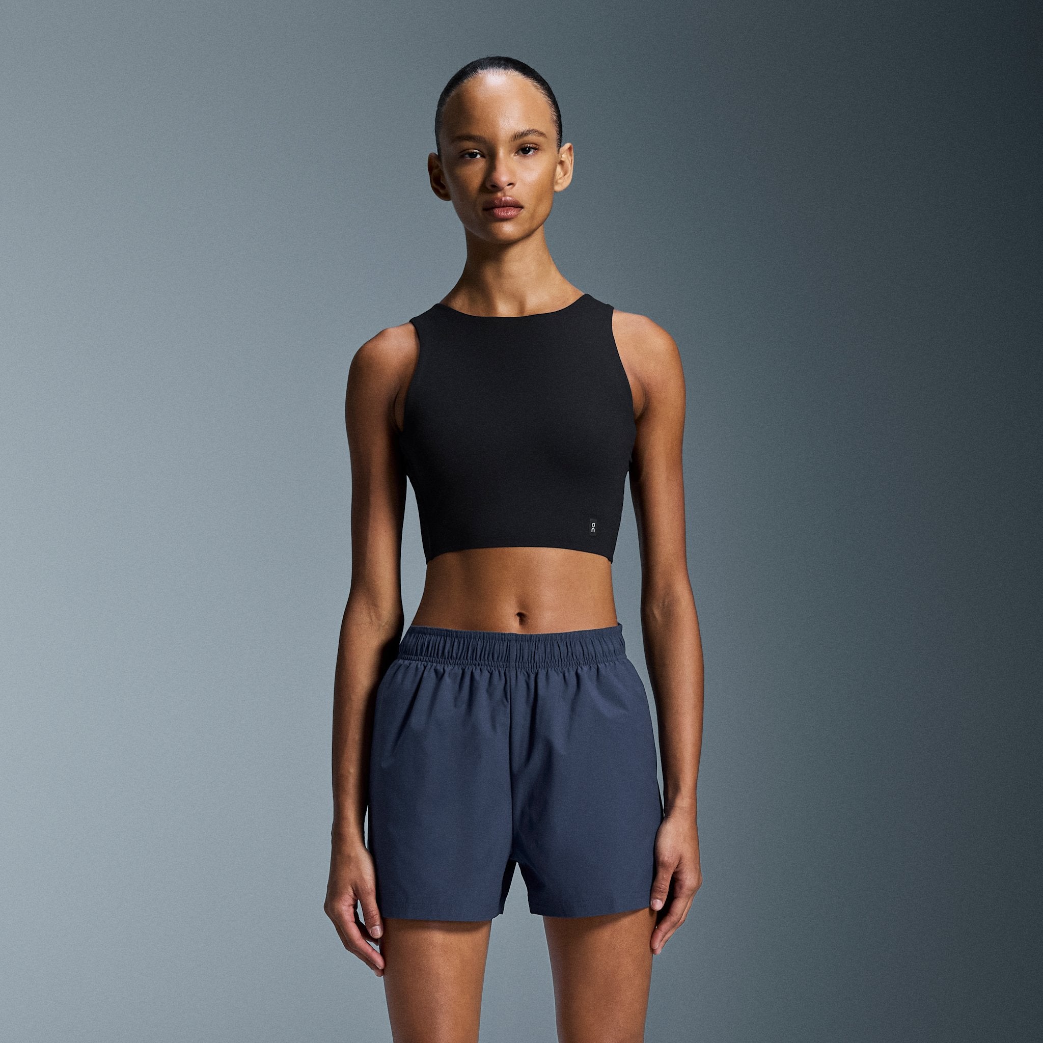 On Core 2-in-1 Crop Black