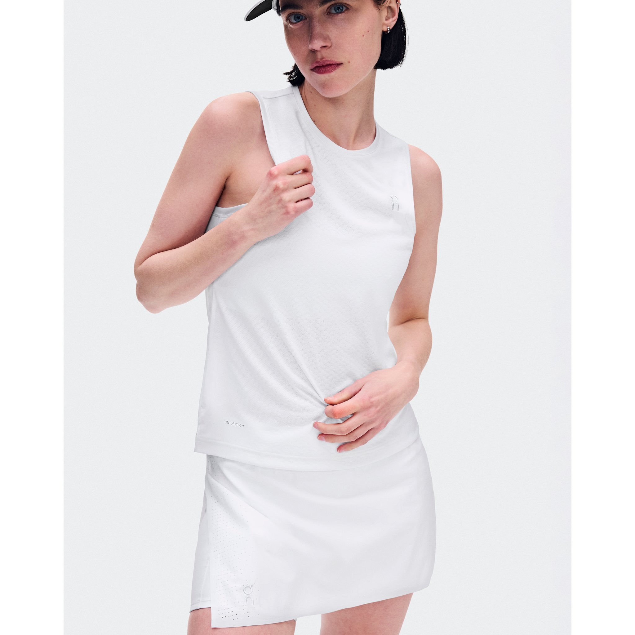 On Court Tank Edit LDN White