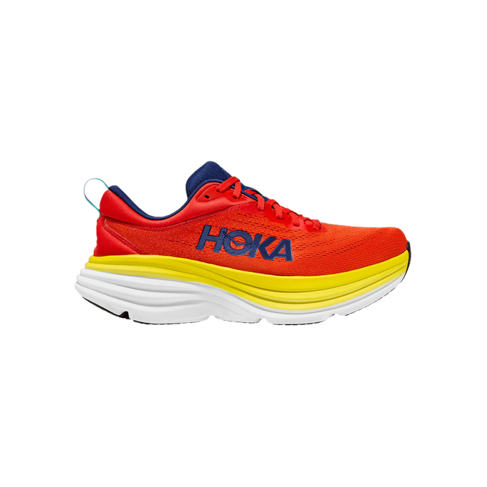 Hoka Bondi 8 'Red Alert Flame'