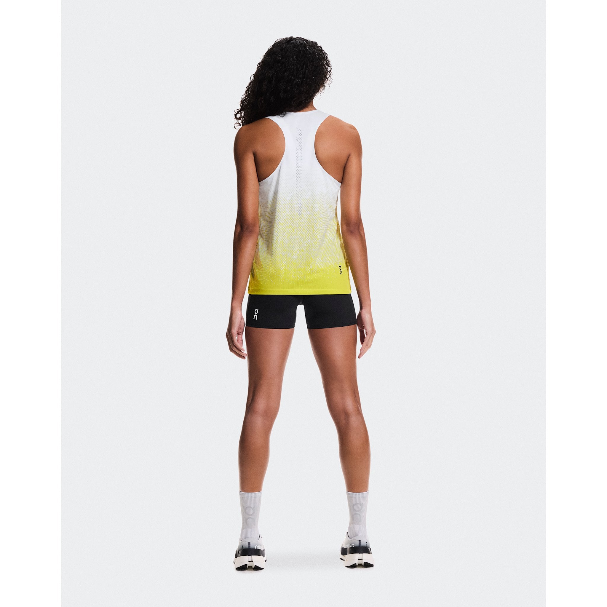 On Zero Singlet White | Lime