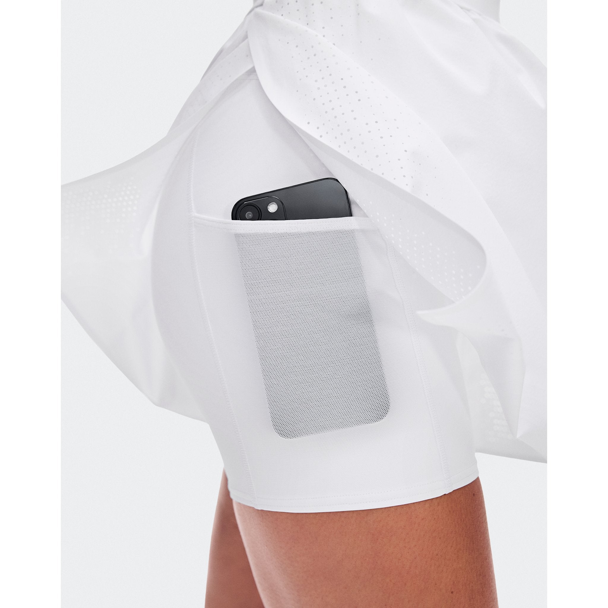 On Court Dress Split LDN White