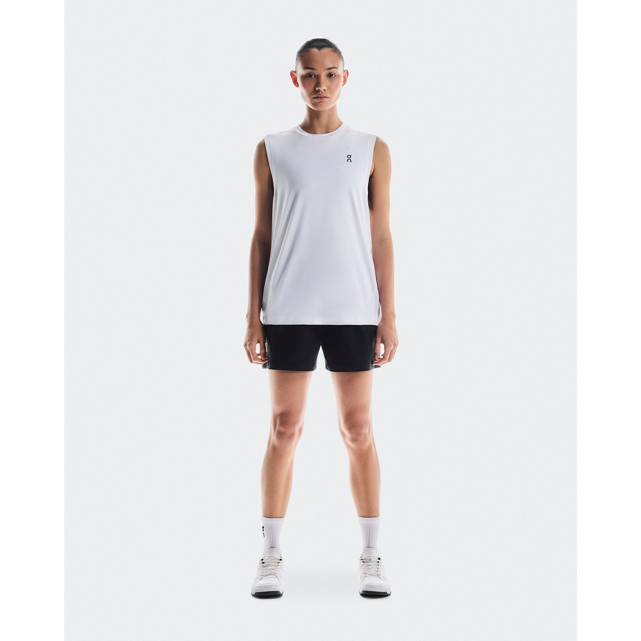 On Courtside Tank White