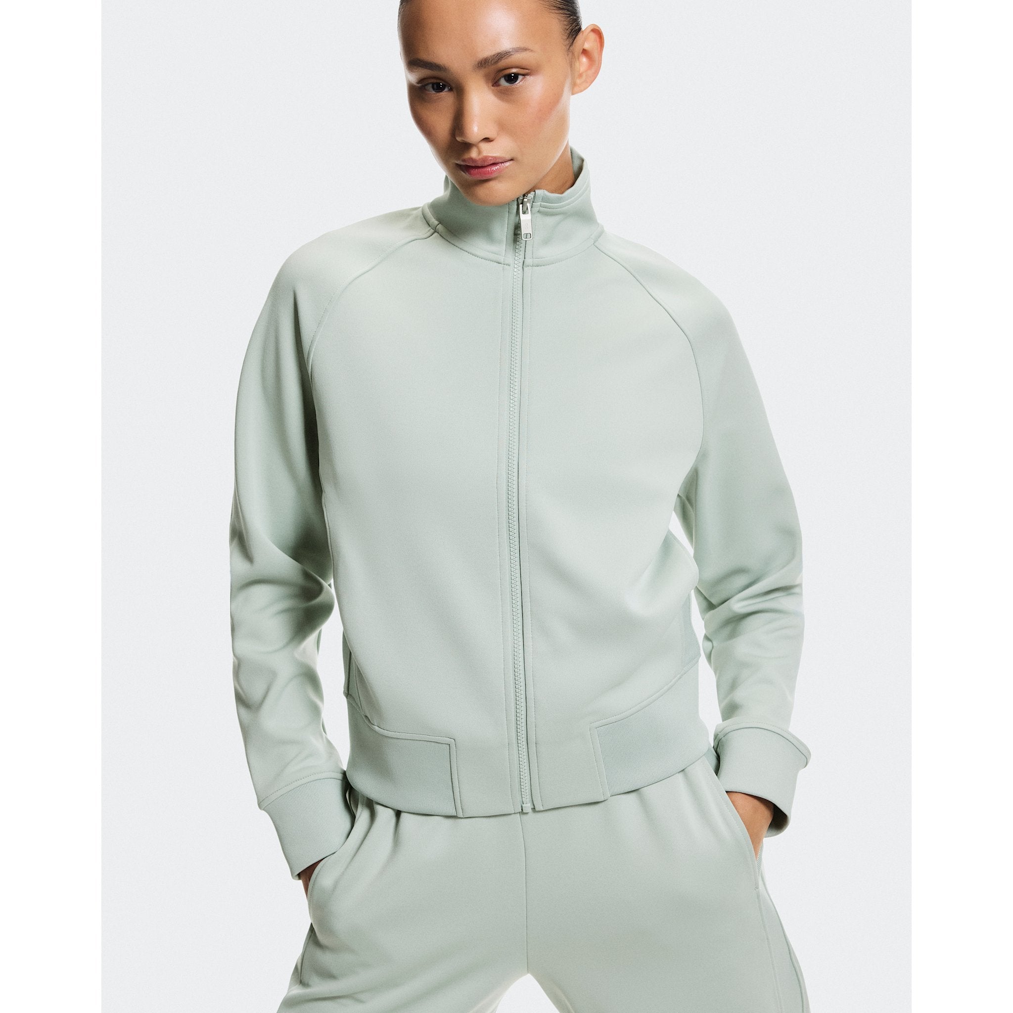On Courtside Full-Zip Mineral