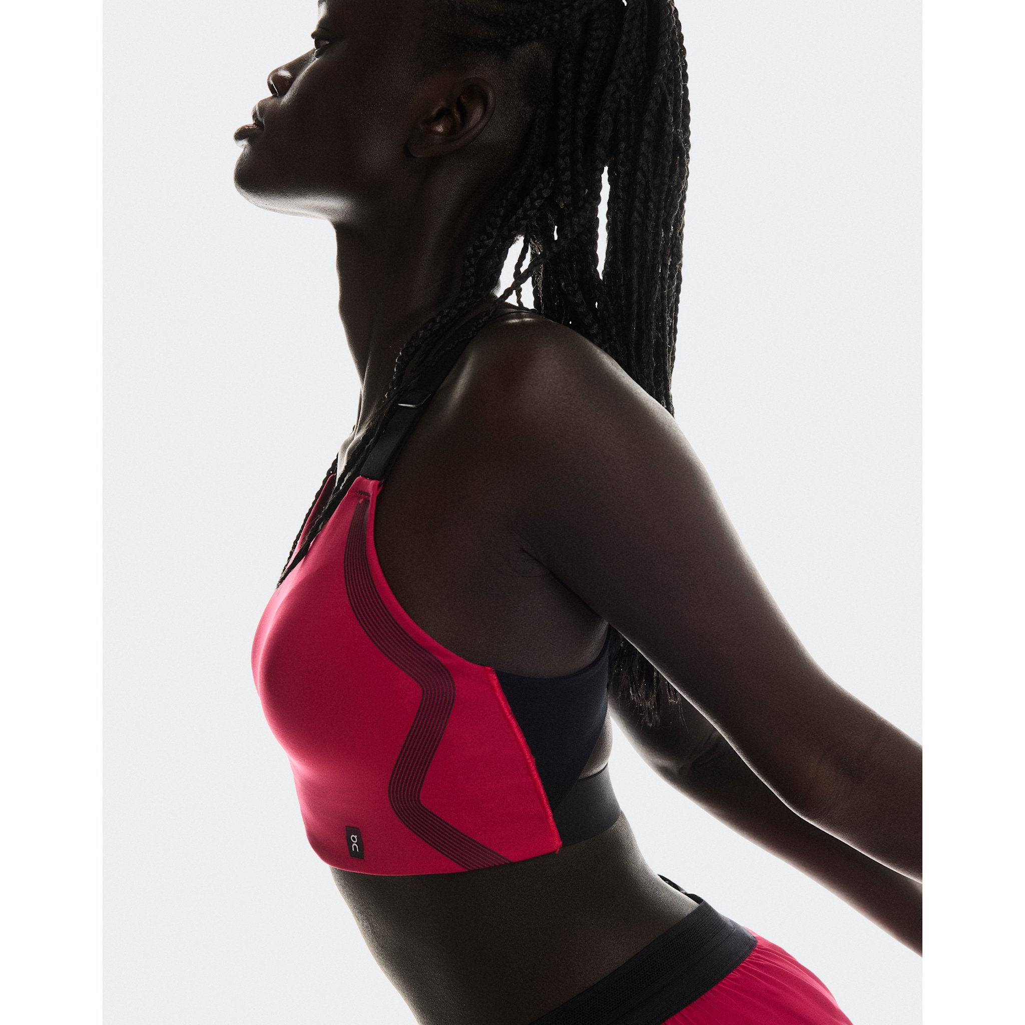 On Performance Flex Bra Grenadine | Black