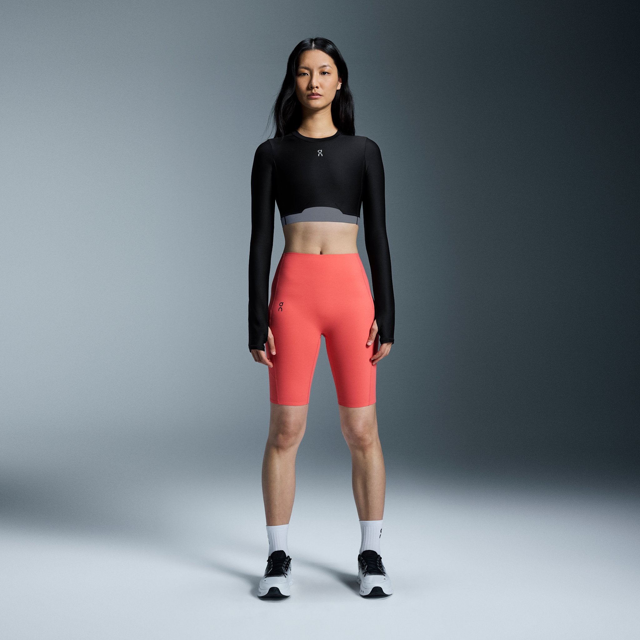 On Studio Tights Short Coral