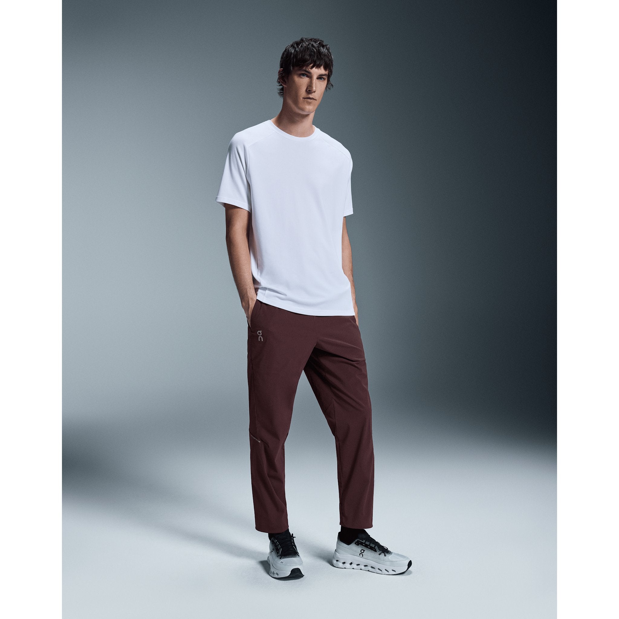On All-Day Joggers Mulberry