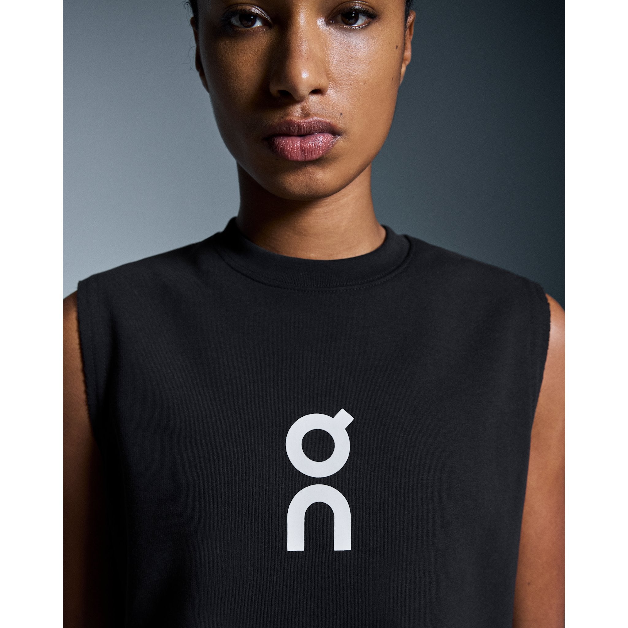 On Club Crew Crop Black