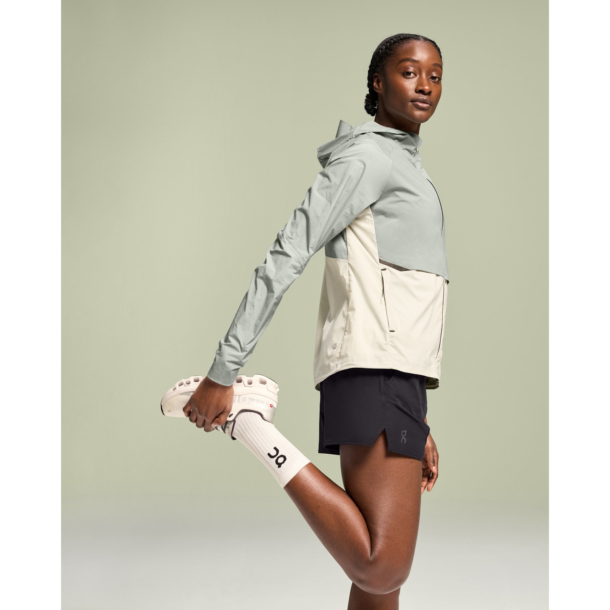 On Core Jacket Cobble | Glacier